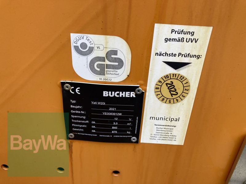 Sandstreuer & Salzstreuer typu Sonstige YETI W20T, Gebrauchtmaschine w Obertraubling (Zdjęcie 13)