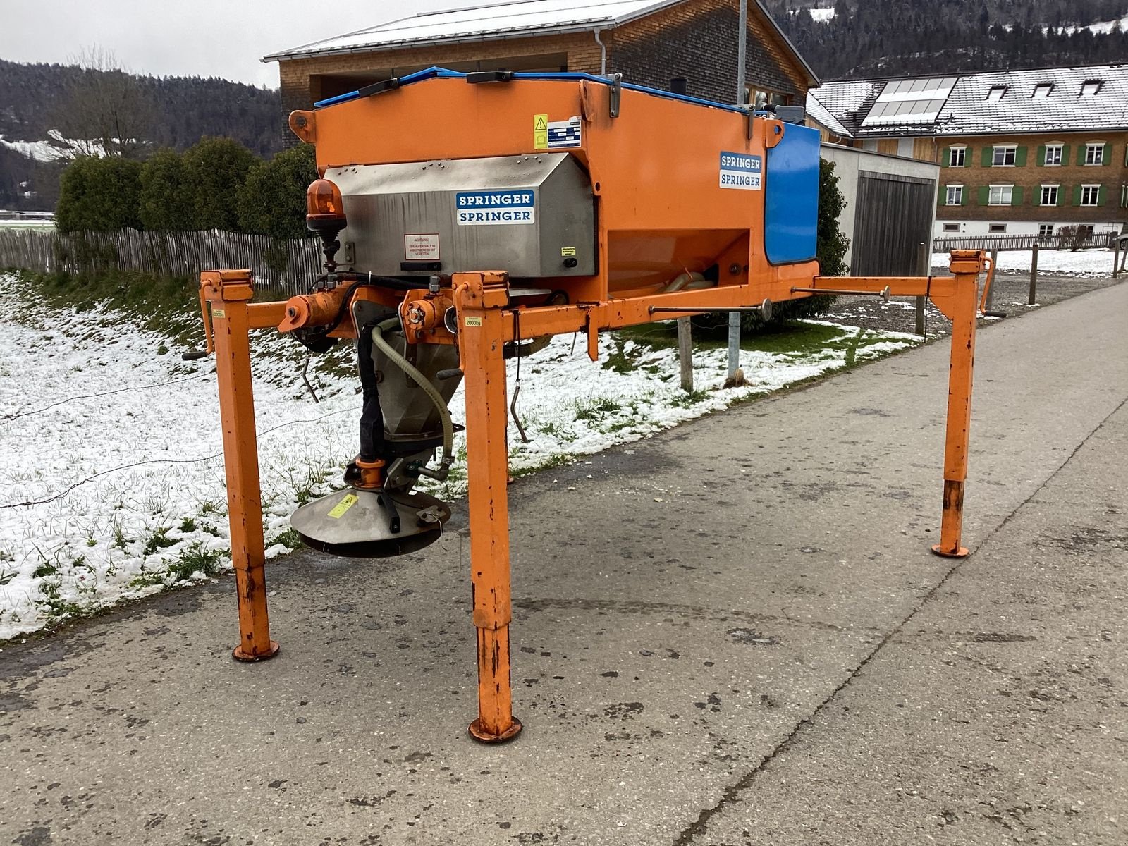 Sandstreuer & Salzstreuer van het type Springer Aufsattelstreuer AS 135, Gebrauchtmaschine in Bezau (Foto 7)