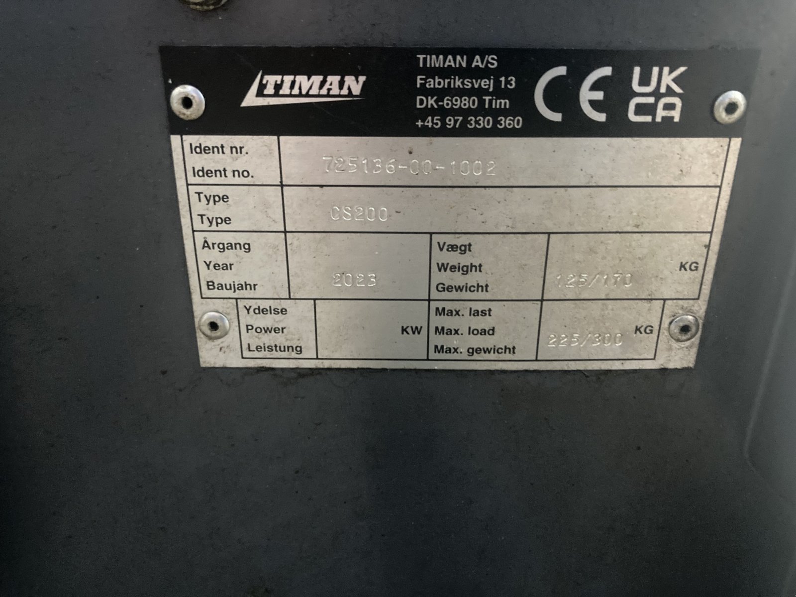 Sandstreuer & Salzstreuer tipa Timan CS-200, Gebrauchtmaschine u Thisted (Slika 5)