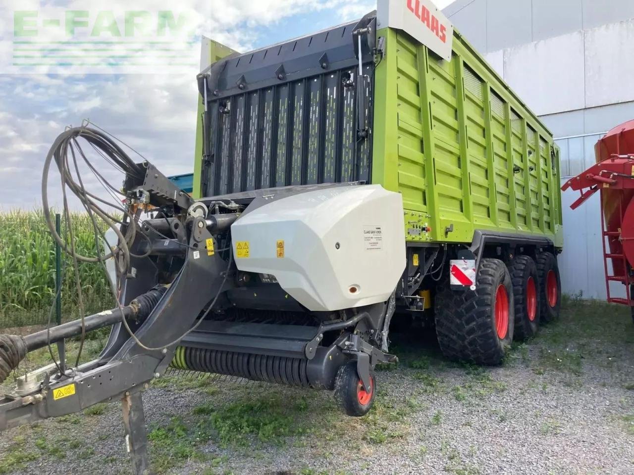 Sattelauflieger типа CLAAS autochargeuse cargos 9600, Gebrauchtmaschine в BLENDECQUES (Фотография 1)