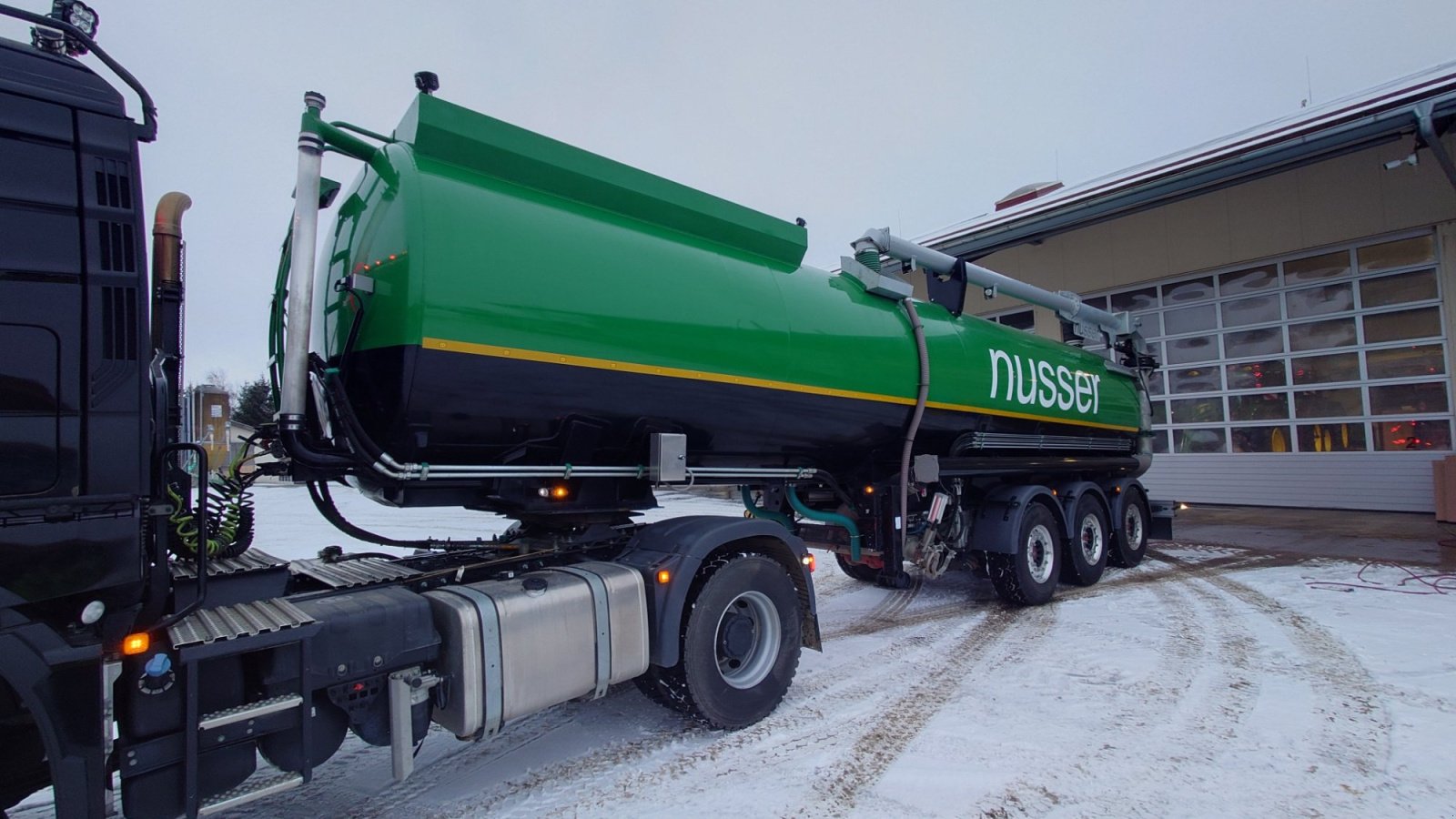 Sattelauflieger typu Nusser Gülleauflieger, Gebrauchtmaschine v Dentingen (Obrázek 1)