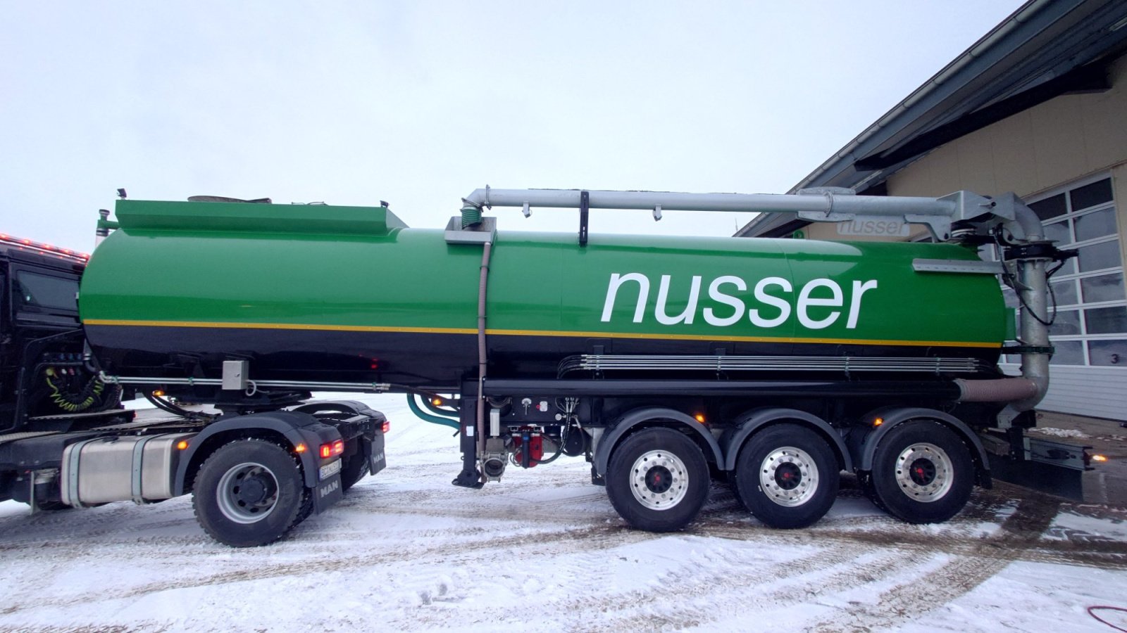 Sattelauflieger typu Nusser Gülleauflieger, Gebrauchtmaschine v Dentingen (Obrázek 4)