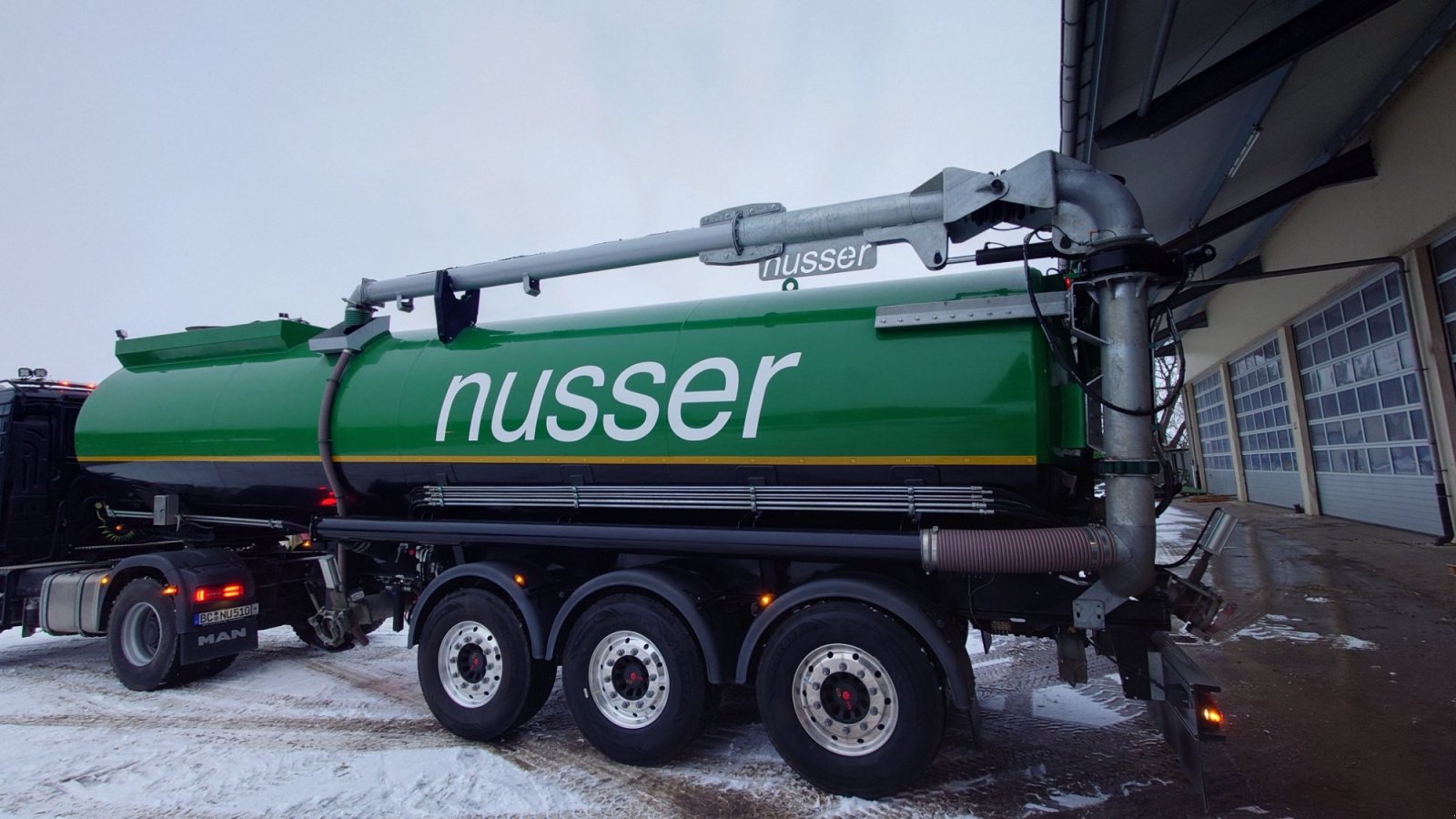 Sattelauflieger typu Nusser Gülleauflieger, Gebrauchtmaschine v Dentingen (Obrázek 5)