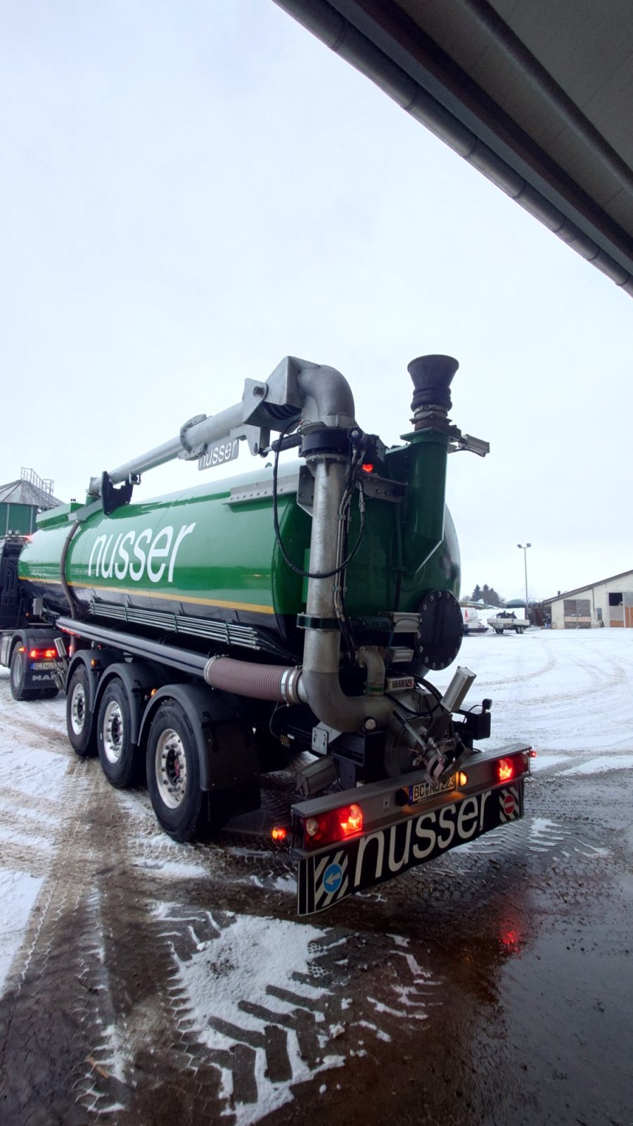 Sattelauflieger typu Nusser Gülleauflieger, Gebrauchtmaschine v Dentingen (Obrázek 7)