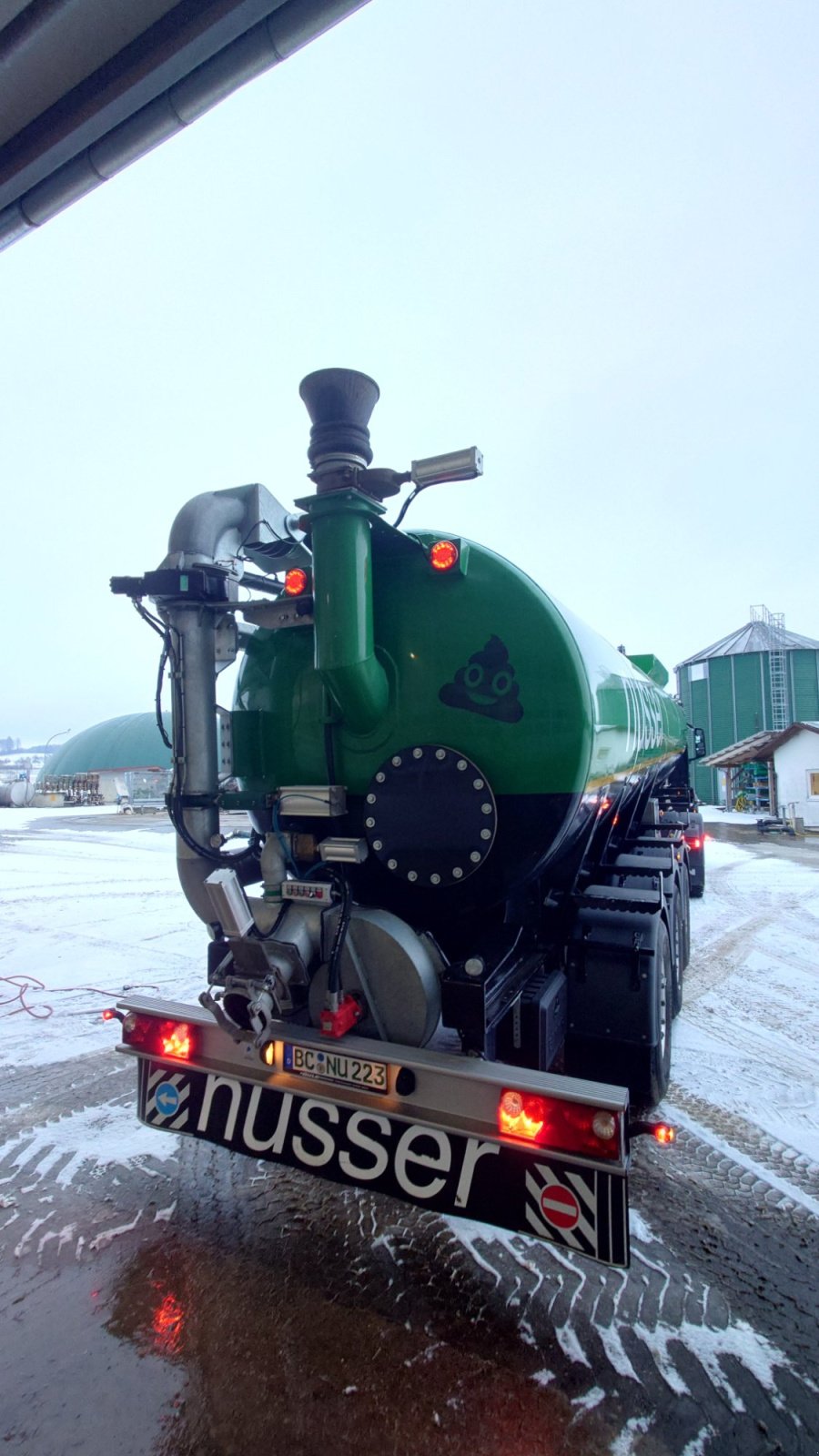 Sattelauflieger typu Nusser Gülleauflieger, Gebrauchtmaschine v Dentingen (Obrázek 8)