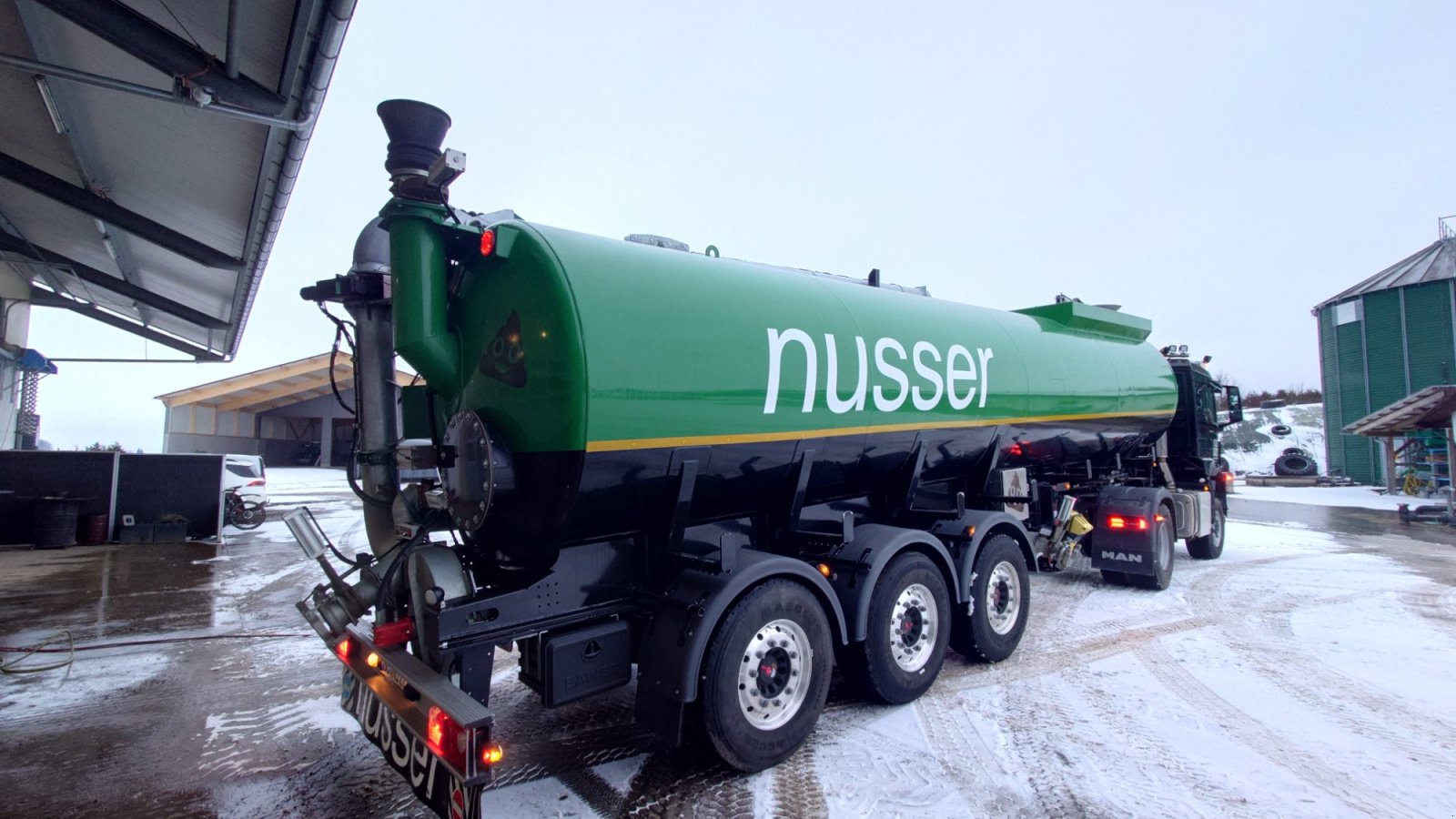 Sattelauflieger typu Nusser Gülleauflieger, Gebrauchtmaschine v Dentingen (Obrázek 9)