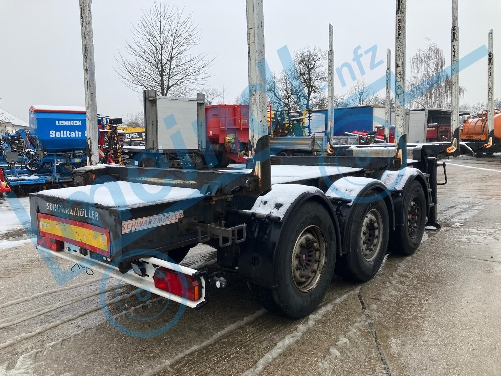 Sattelauflieger типа Schwarzmüller 3 Achs Rungen Auflieger, Gebrauchtmaschine в Eferding (Фотография 5)