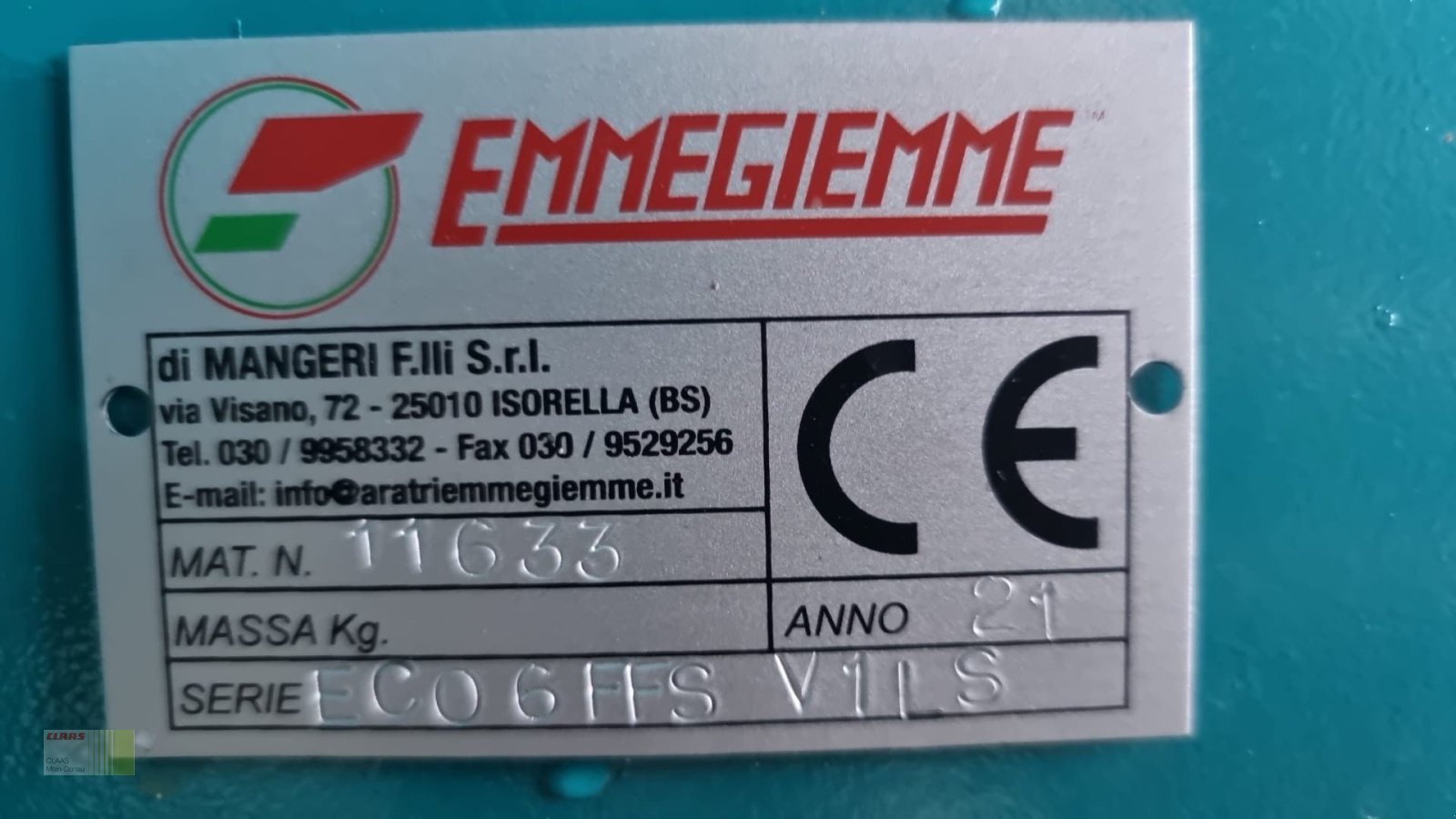 Schälpflug a típus Emmegiemme ECO 6 FFS, Gebrauchtmaschine ekkor: Wülfershausen (Kép 19)