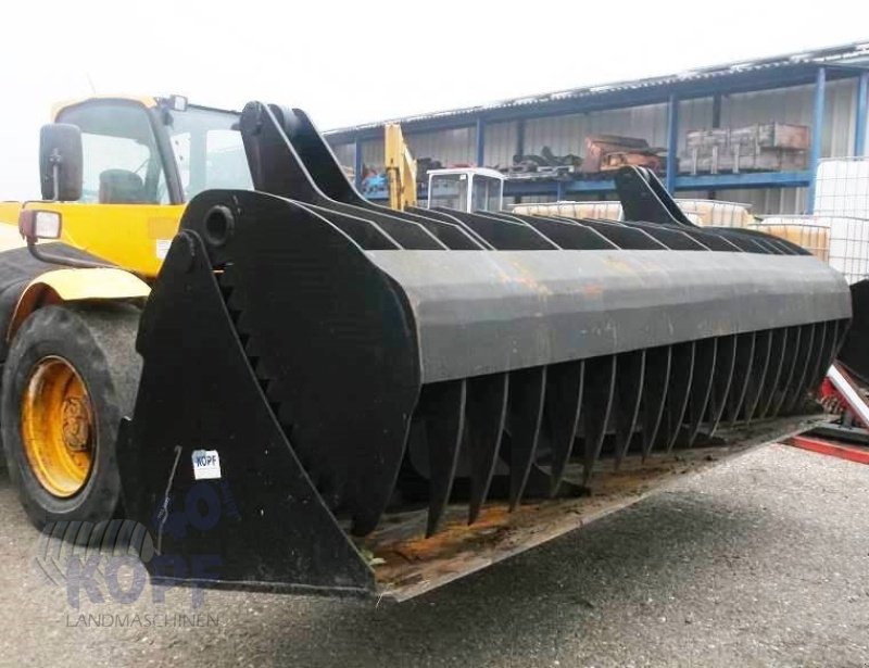 Schaufel typu JCB Silagebeißschaufel 3,75 m 17 Zinken, Gebrauchtmaschine v Schutterzell (Obrázek 3)