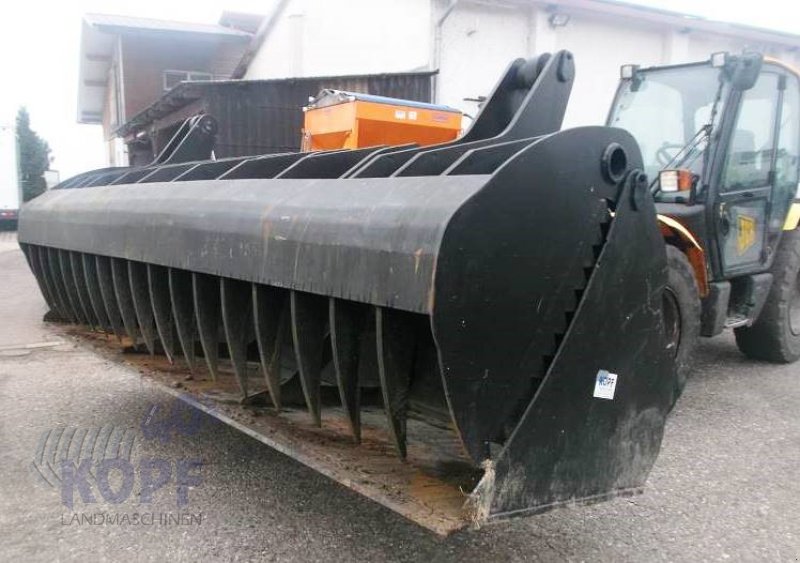 Schaufel typu JCB Silagebeißschaufel 3,75 m 17 Zinken, Gebrauchtmaschine v Schutterzell (Obrázek 7)