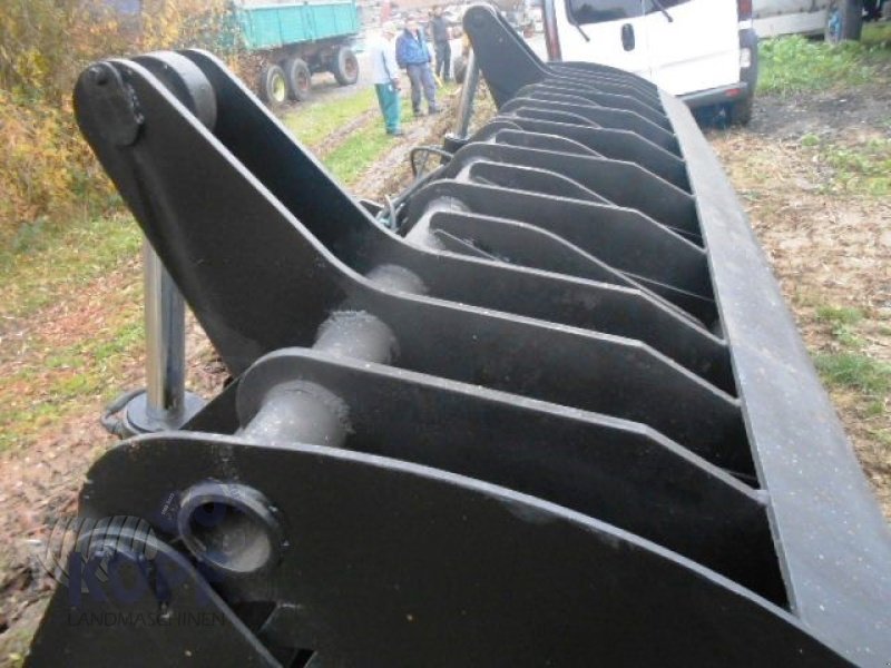 Schaufel typu JCB Silagebeißschaufel 3,75 m 17 Zinken, Gebrauchtmaschine v Schutterzell (Obrázek 10)
