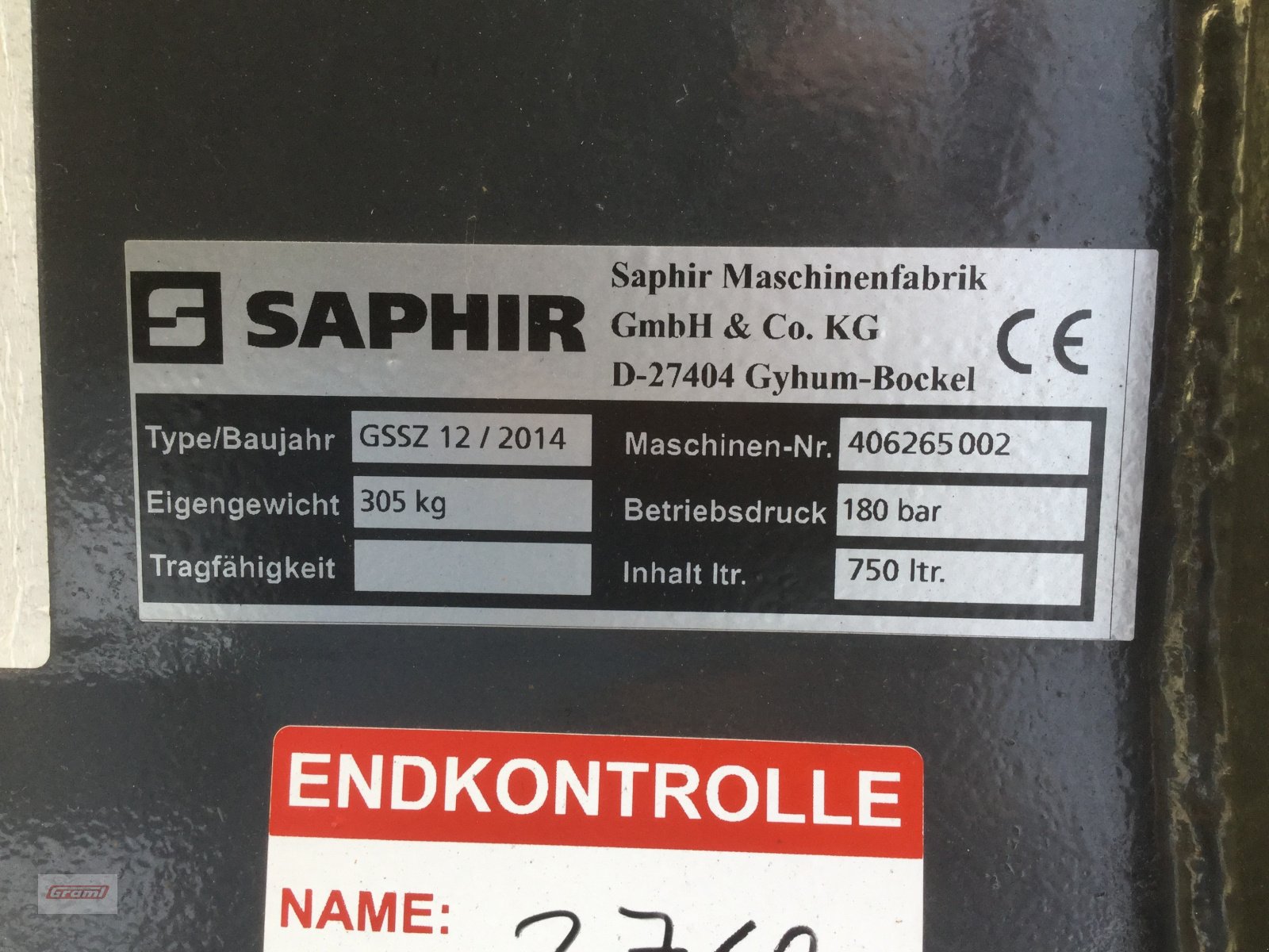 Schaufel του τύπου Saphir GSSZ 12, Neumaschine σε Kößlarn (Φωτογραφία 3)