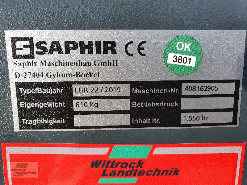 Schaufel tip Saphir LGR 22 AS Torion, Neumaschine in Rhede / Brual (Poză 3)