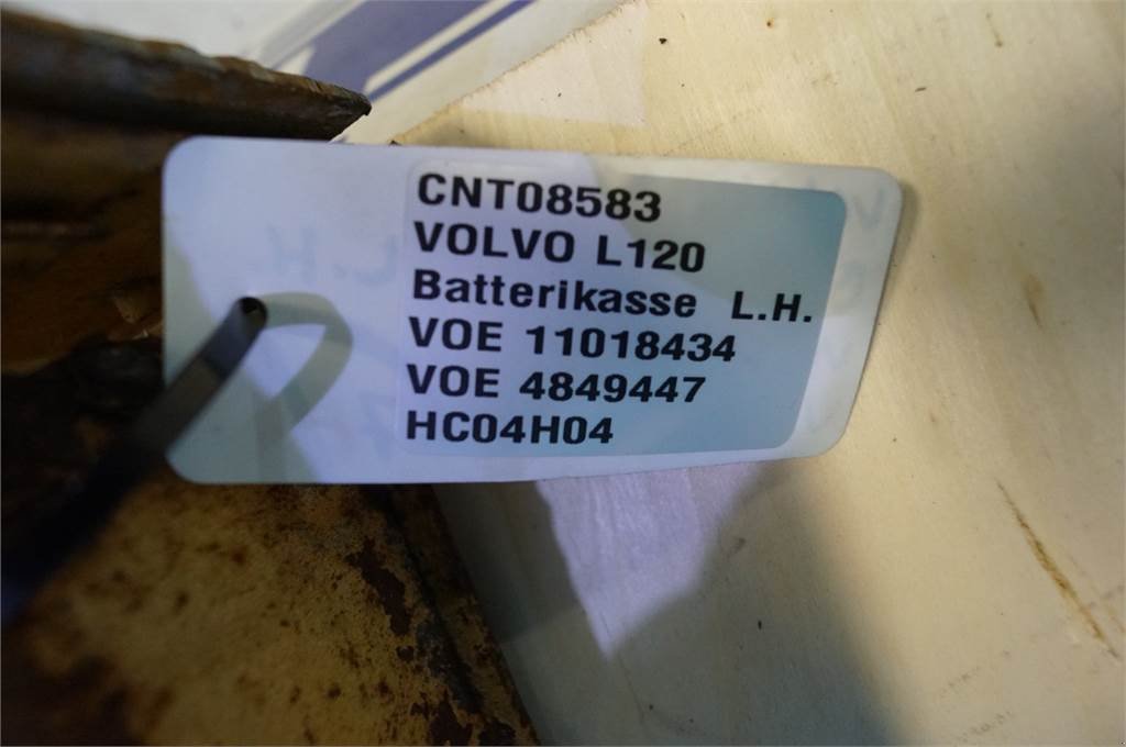Schaufel a típus Volvo L120 Baterikasse L.H. VOE11018434, Gebrauchtmaschine ekkor: Hemmet (Kép 23)
