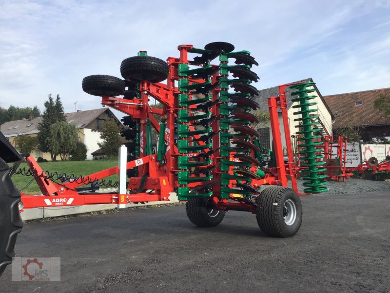 Scheibenegge tipa Agro-Masz BTC50H gezogen Druckluftbremse 560er Scheiben, Neumaschine u Tiefenbach