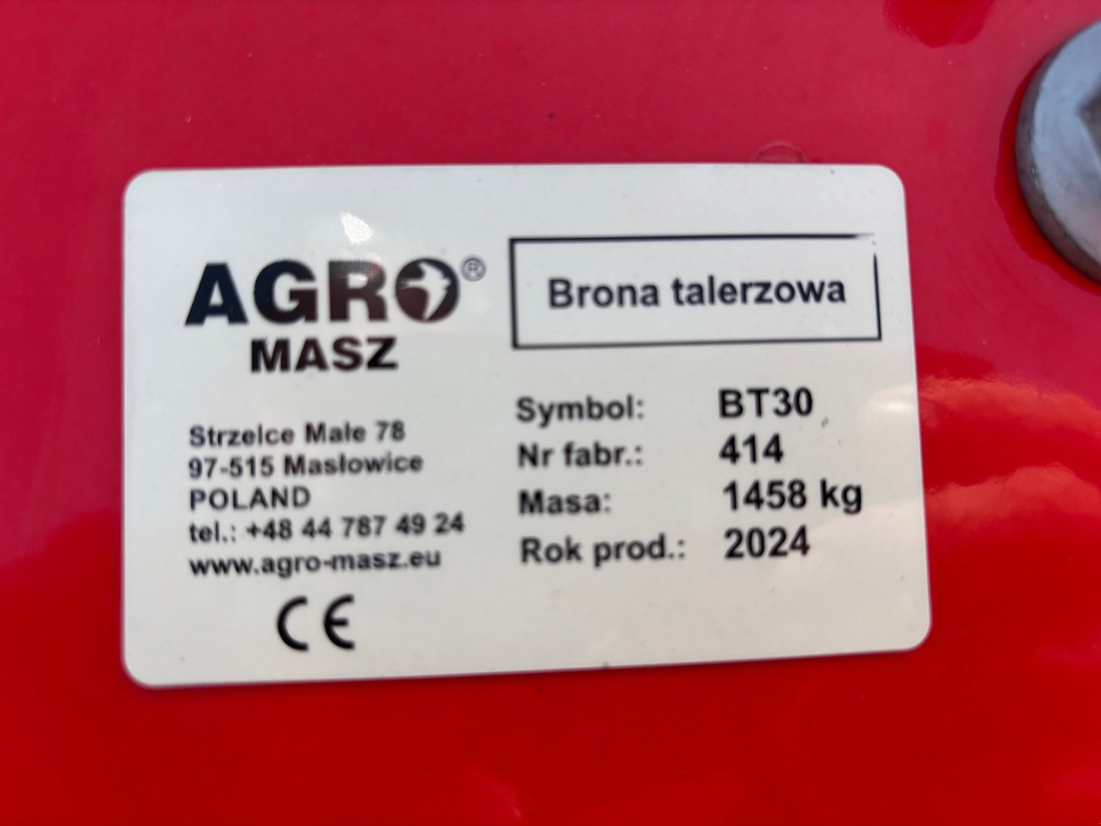 Scheibenegge des Typs Agro-Masz Kurzscheibenegge BT30, Neumaschine in Gerasdorf (Bild 5)