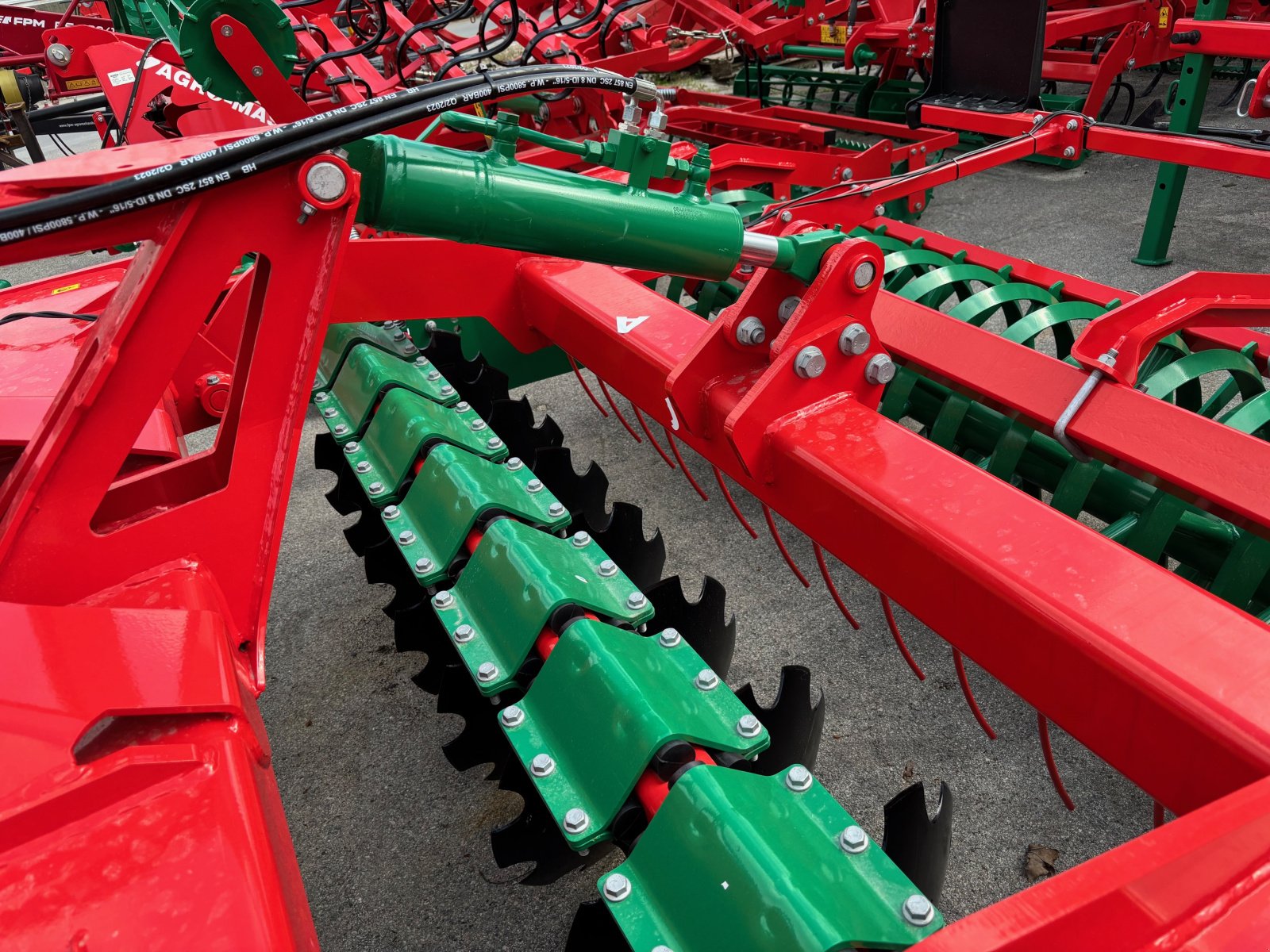 Scheibenegge des Typs Agro-Masz Trol 30, Neumaschine in Gerasdorf (Bild 3)