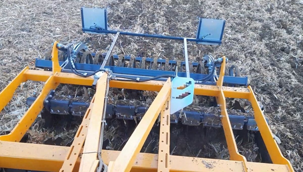 Scheibenegge des Typs AGRO-STAHL Zinken-Scheibeneggen-Kombination, Neumaschine in Wundschuh (Bild 8)