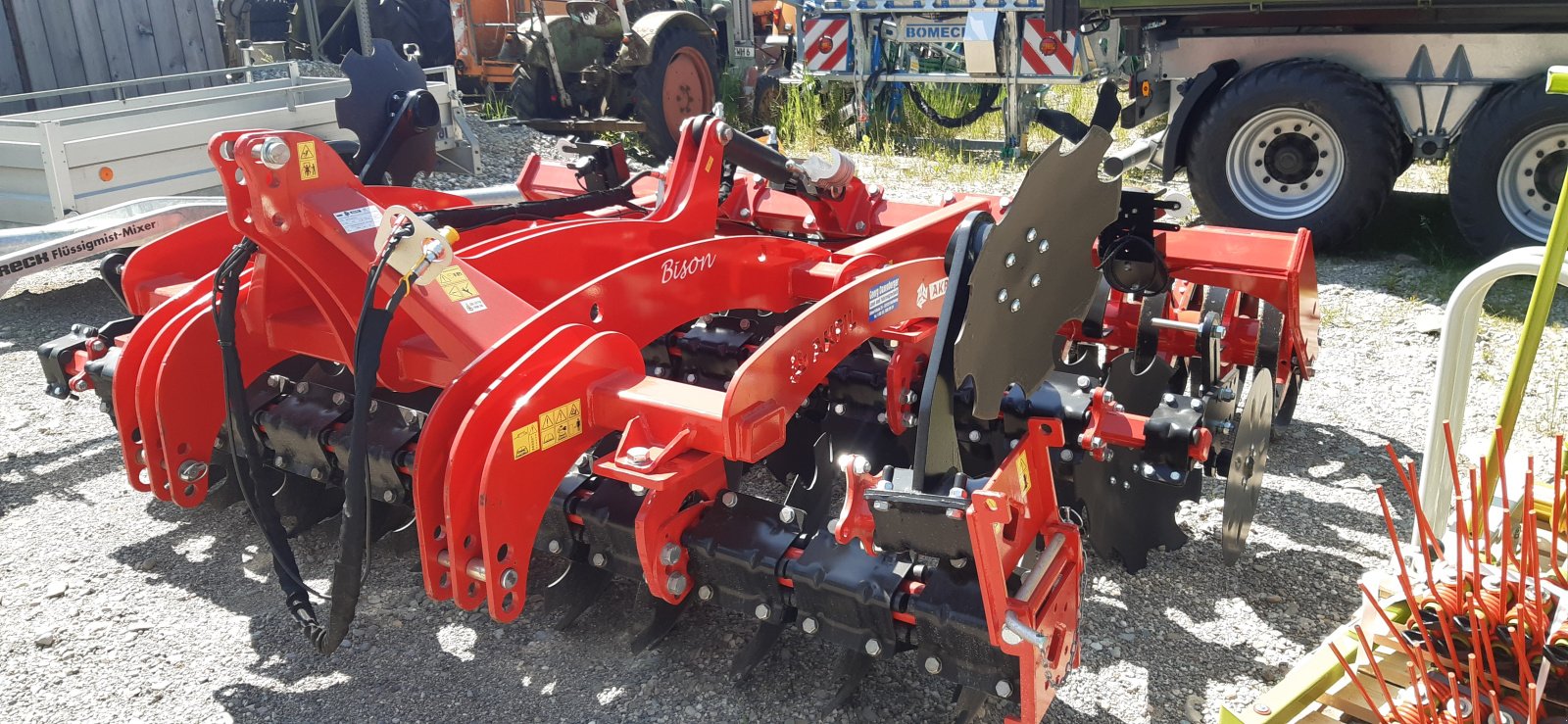 Scheibenegge Türe ait Akpil Bison 30 SP, Neumaschine içinde Höslwang (resim 1)