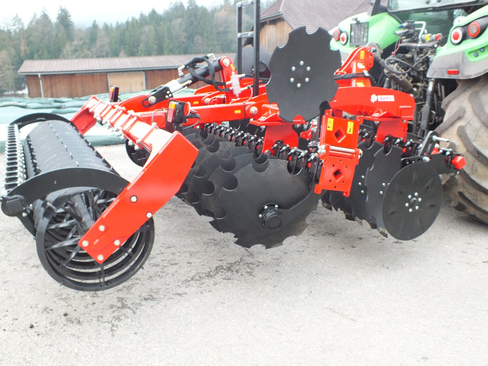 Scheibenegge Türe ait Akpil Bison 30, Neumaschine içinde Putzleinsdorf (resim 5)