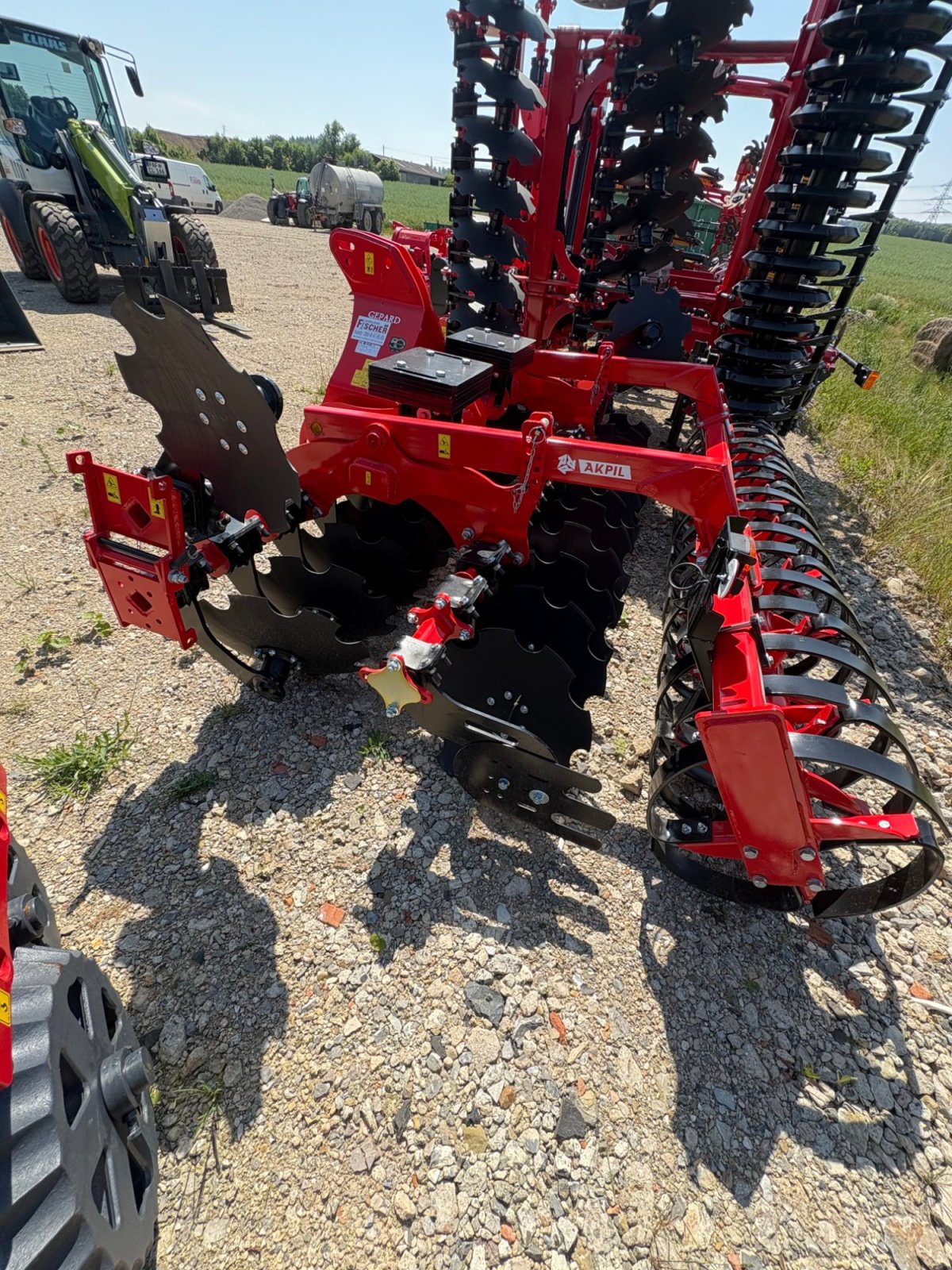 Scheibenegge van het type Akpil Gepard 30 D, Neumaschine in Oberscheinfeld (Foto 2)