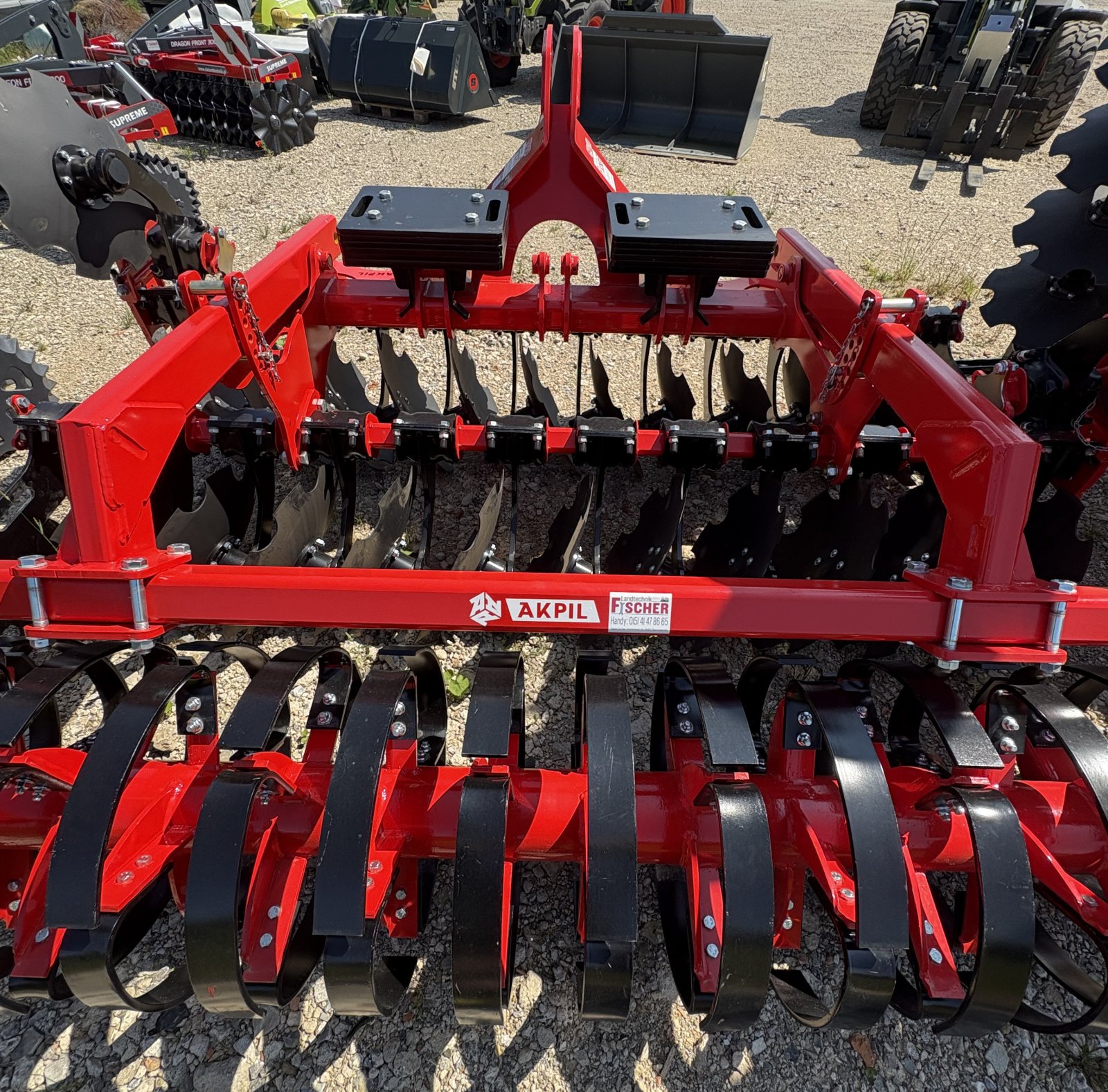 Scheibenegge Türe ait Akpil Gepard 30D, Neumaschine içinde Oberscheinfeld (resim 4)