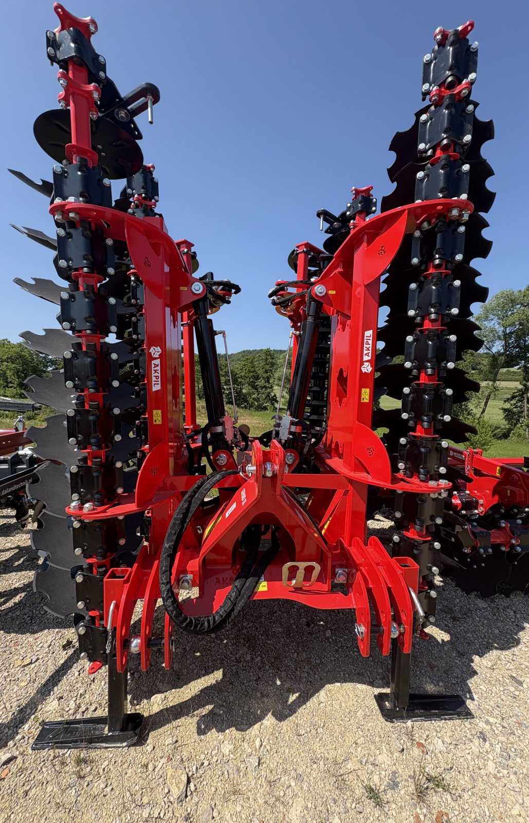 Scheibenegge Türe ait Akpil Gepard XL, Neumaschine içinde Oberscheinfeld (resim 1)