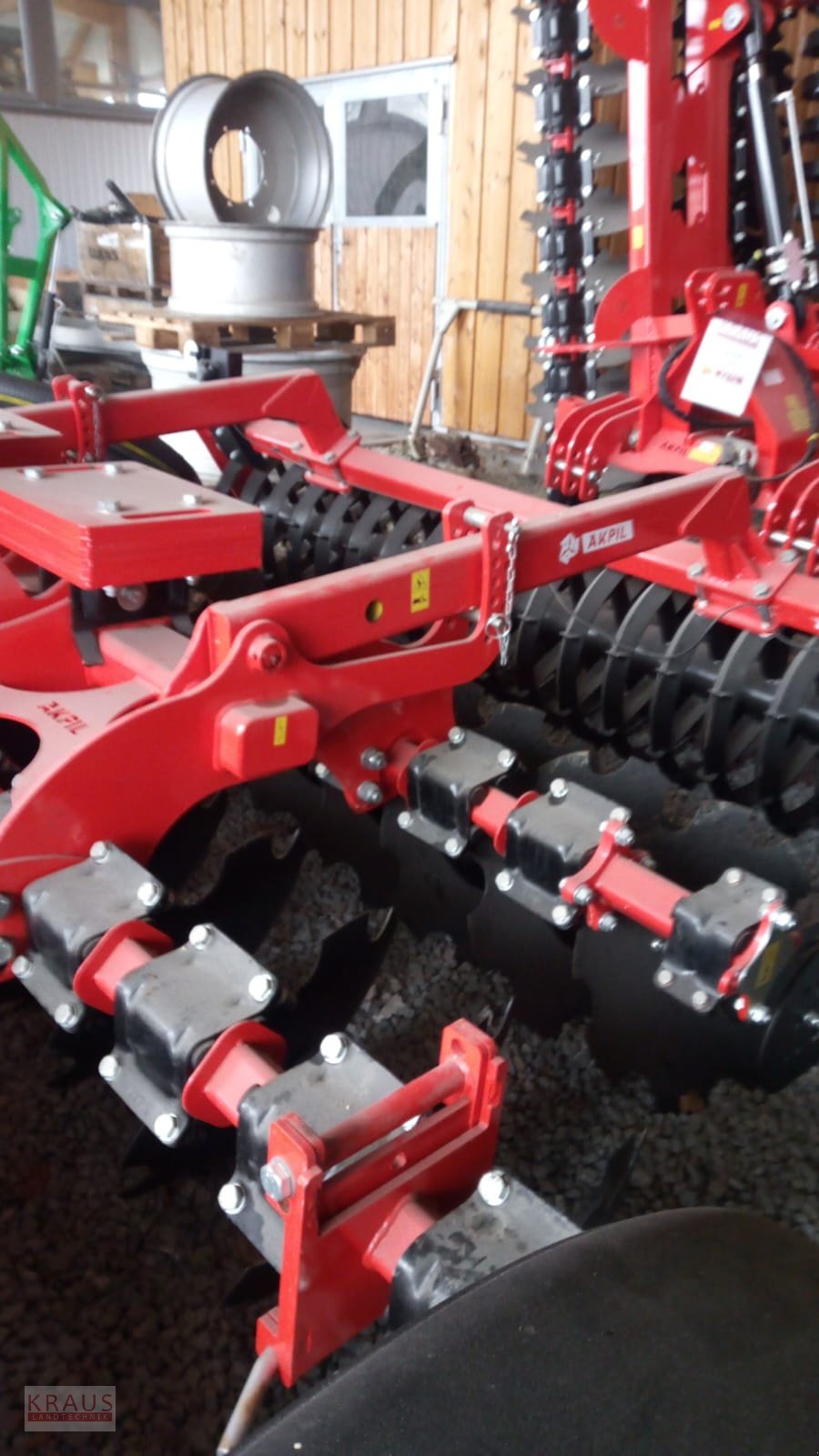 Scheibenegge del tipo Akpil Gepard, Neumaschine en Geiersthal (Imagen 1)