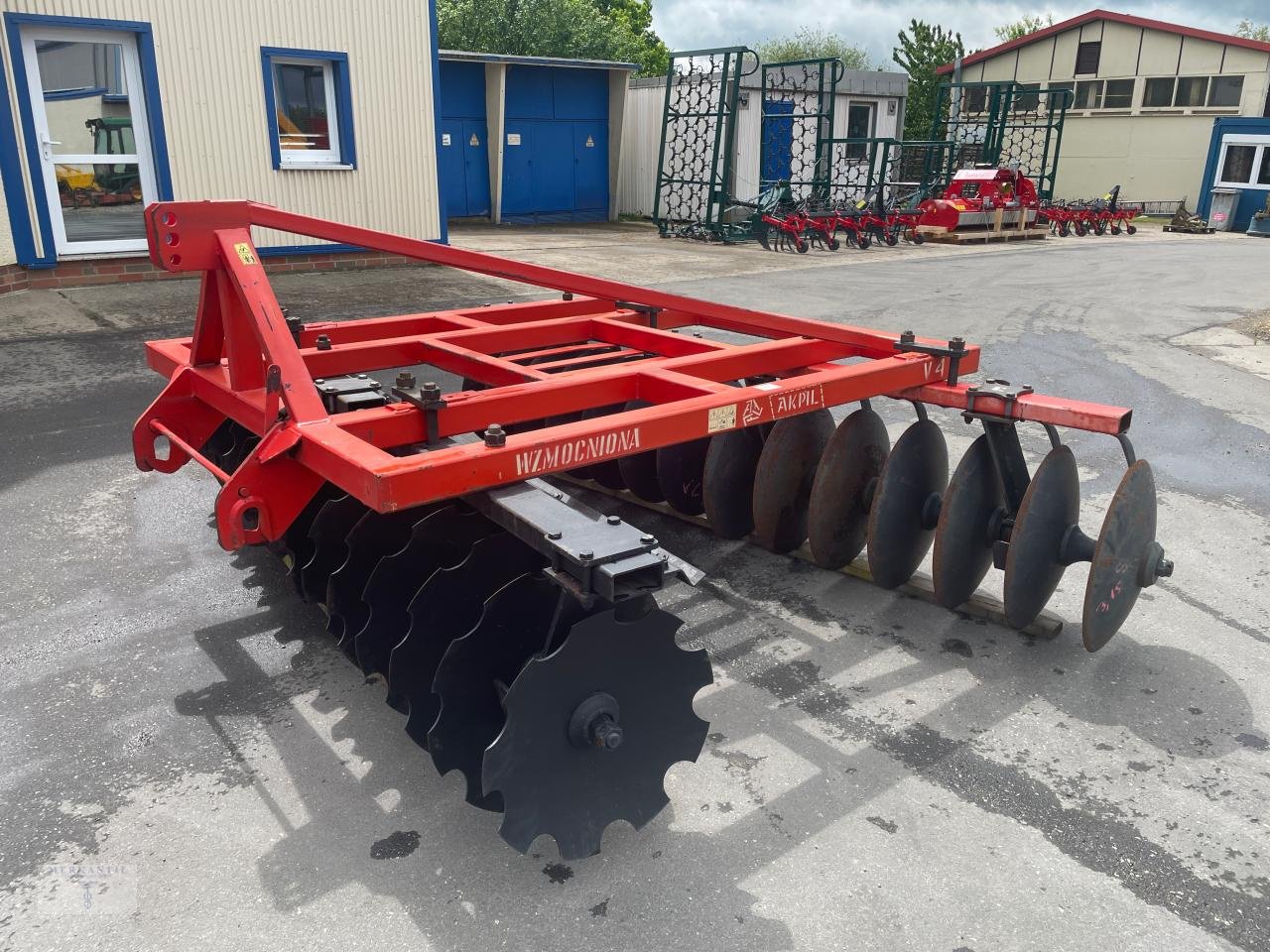 Scheibenegge Türe ait Akpil V 315, Neumaschine içinde Pragsdorf (resim 2)