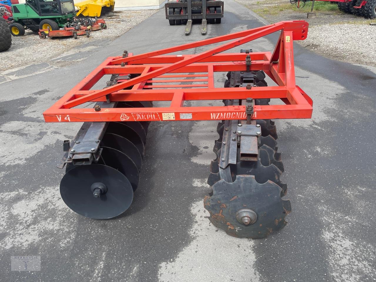 Scheibenegge Türe ait Akpil V 315, Neumaschine içinde Pragsdorf (resim 5)