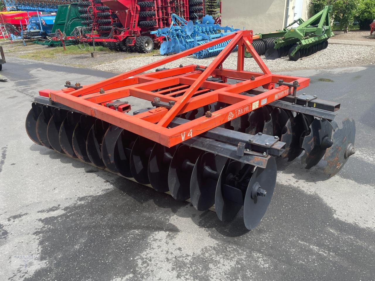 Scheibenegge Türe ait Akpil V 315, Neumaschine içinde Pragsdorf (resim 7)