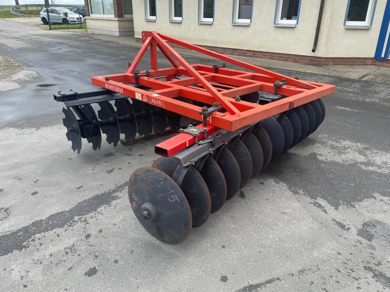 Scheibenegge Türe ait Akpil V 315, Neumaschine içinde Pragsdorf (resim 9)