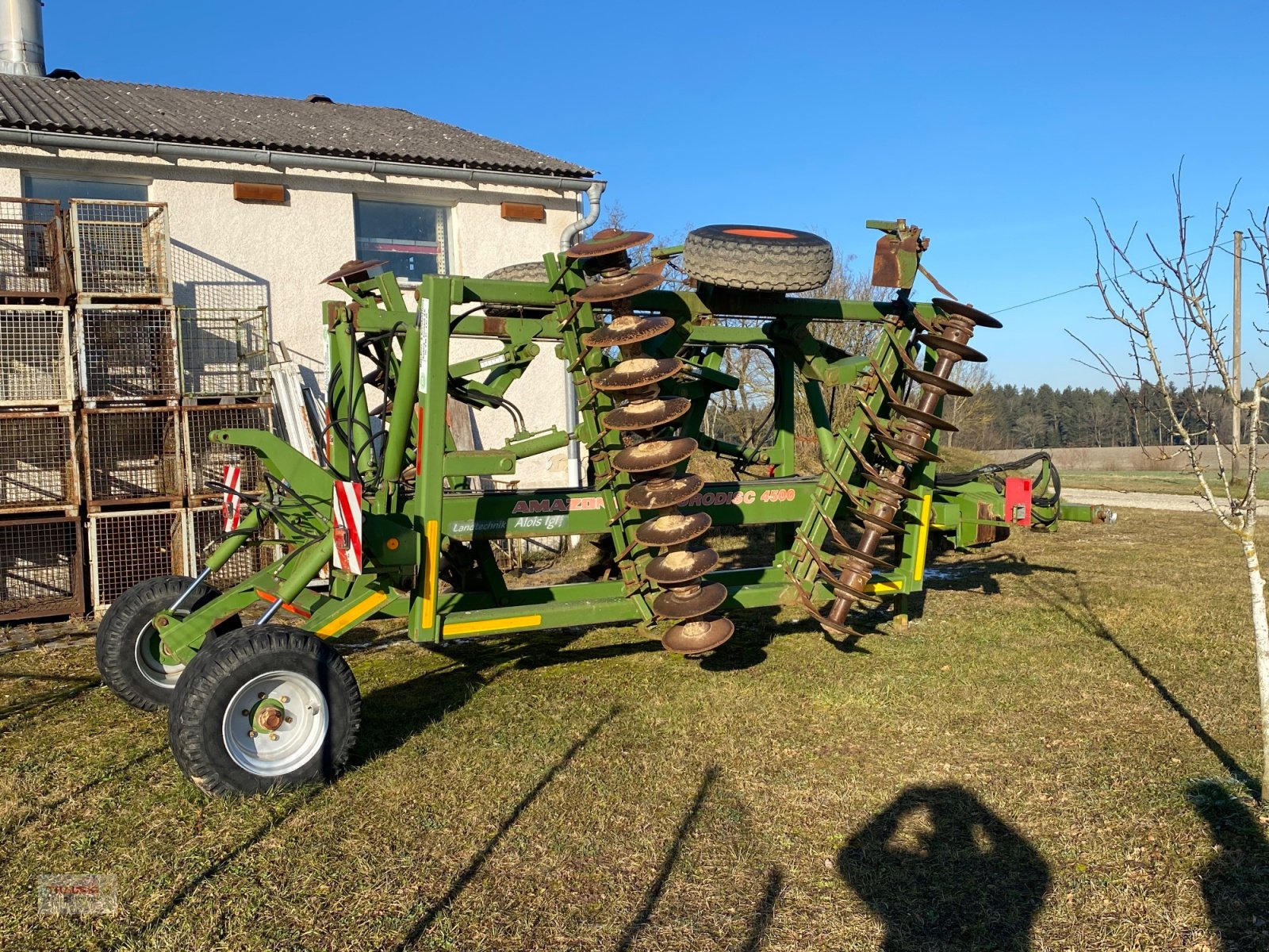 Scheibenegge typu Amazone-BBG EDC 4500, Gebrauchtmaschine v Mainburg/Wambach (Obrázok 2)