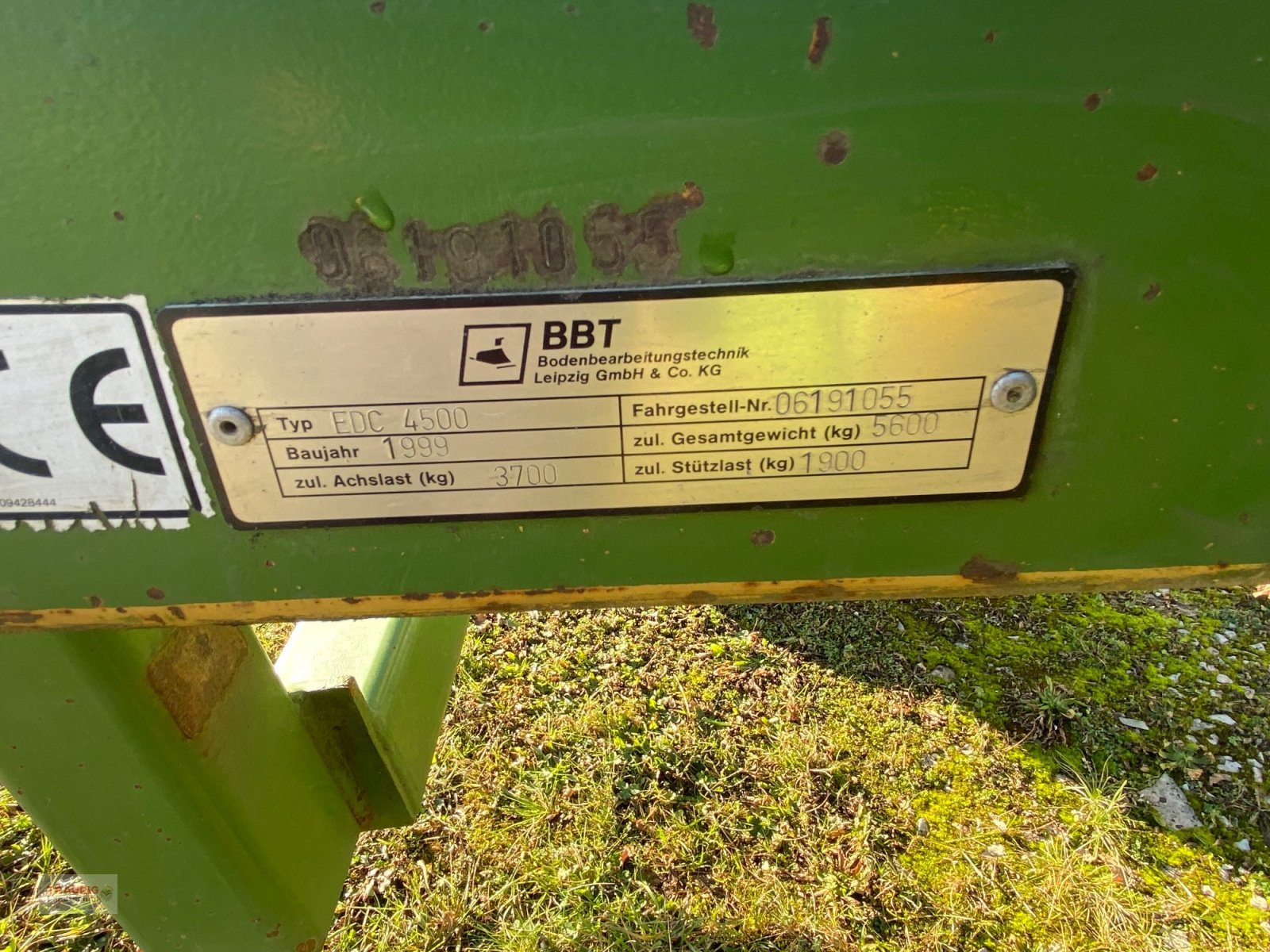 Scheibenegge of the type Amazone-BBG EDC 4500, Gebrauchtmaschine in Mainburg/Wambach (Picture 6)