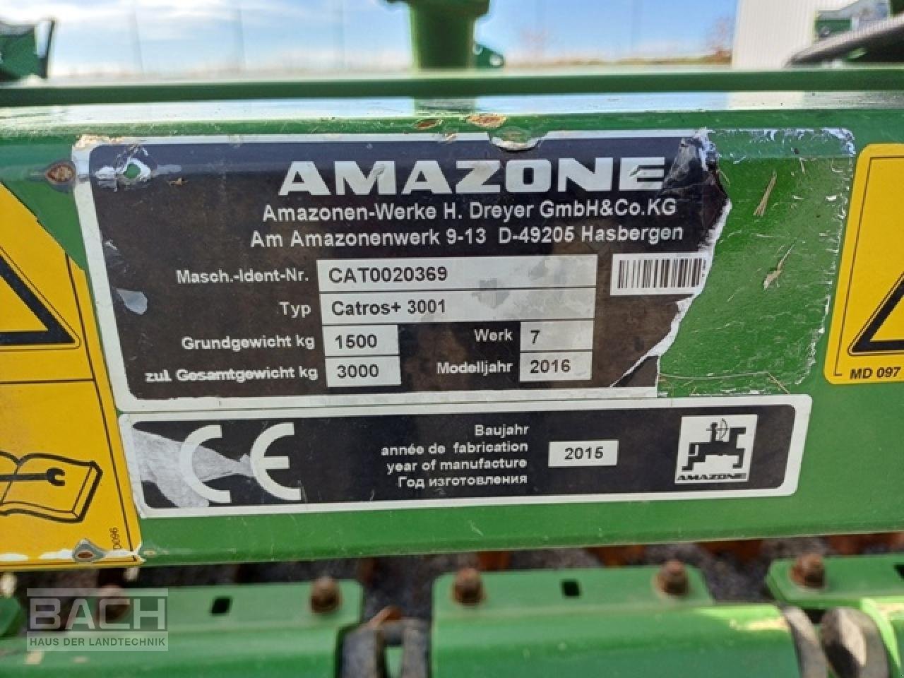 Scheibenegge des Typs Amazone CATROS 3001+, Gebrauchtmaschine in Boxberg-Seehof (Bild 7)