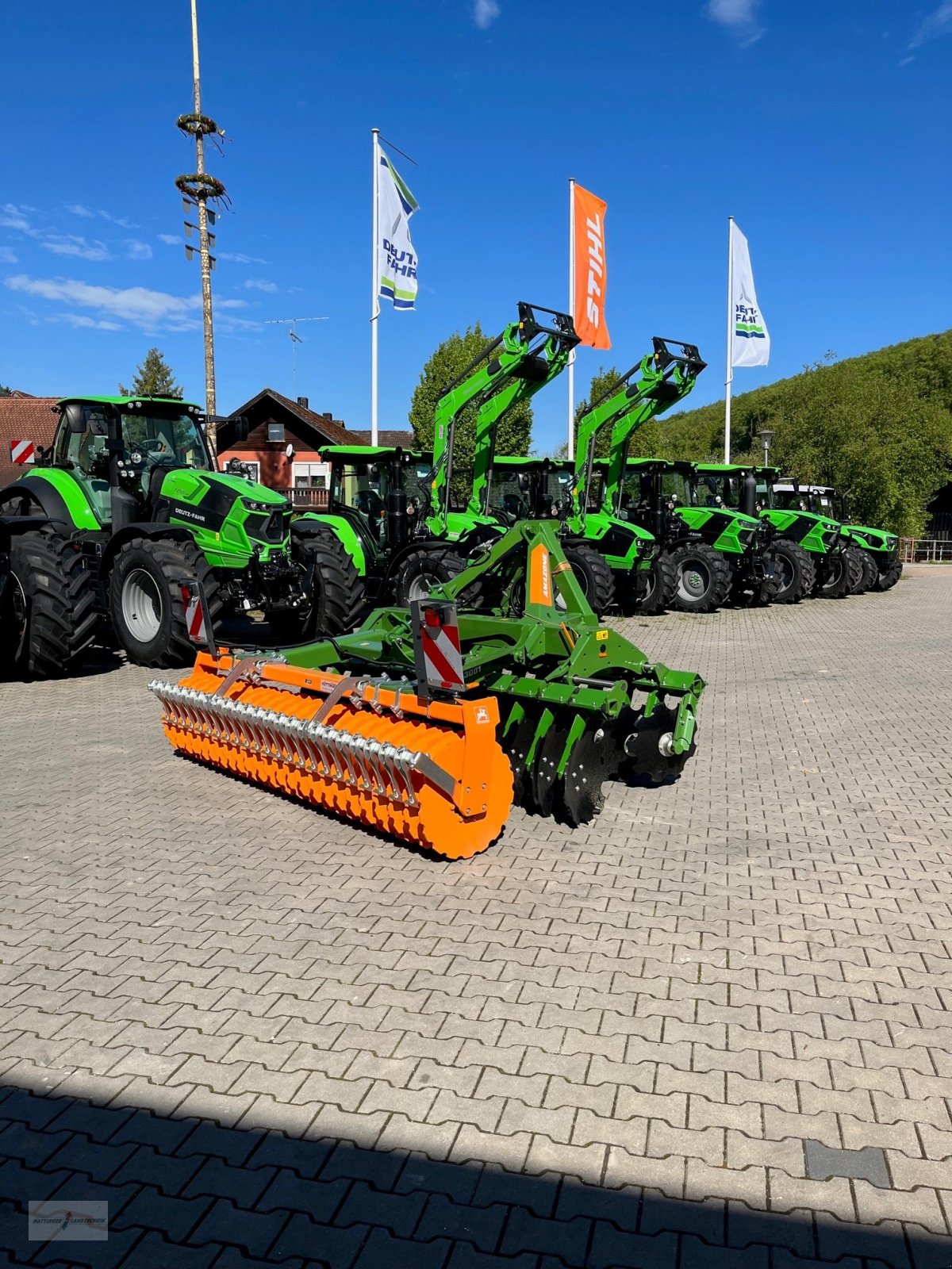 Scheibenegge του τύπου Amazone Catros + 3001, Neumaschine σε Treuchtlingen (Φωτογραφία 3)