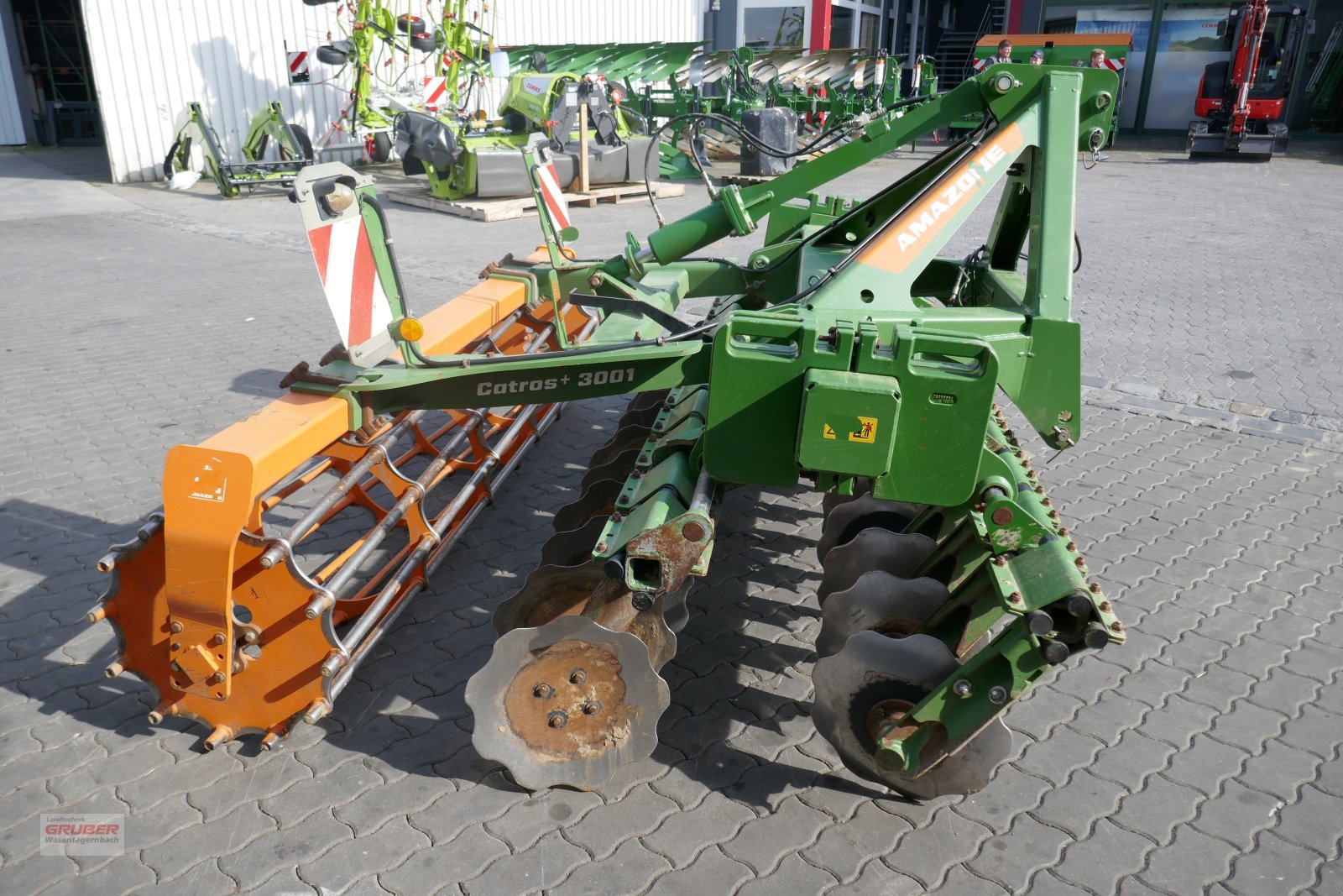 Scheibenegge des Typs Amazone Catros + 3001, Gebrauchtmaschine in Dorfen (Bild 3)