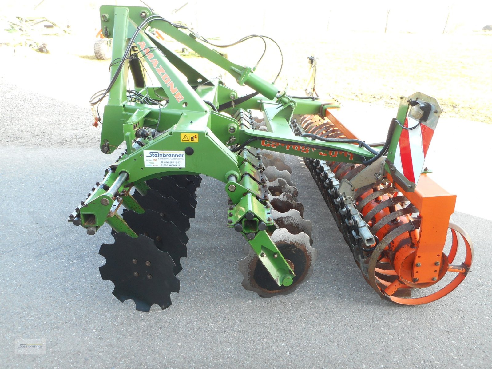 Scheibenegge tip Amazone Catros + 3001, Gebrauchtmaschine in Wörnitz (Poză 4)