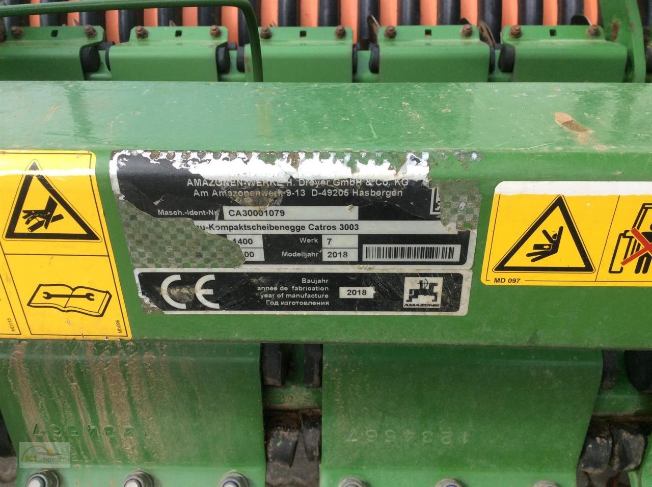 Scheibenegge tip Amazone Catros 3003, Gebrauchtmaschine in Pfreimd (Poză 5)