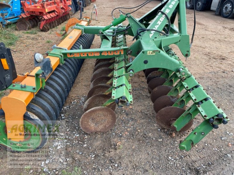 Scheibenegge typu Amazone Catros 4001, Gebrauchtmaschine w Weißenschirmbach (Zdjęcie 1)