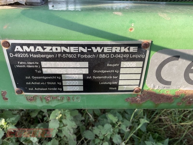 Scheibenegge of the type Amazone Catros 5501-T, Gebrauchtmaschine in Suhlendorf (Picture 10)