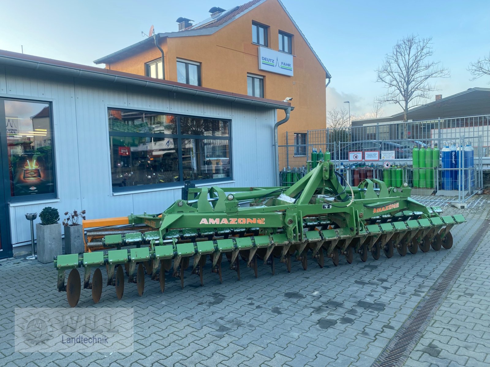 Scheibenegge Türe ait Amazone CATROS 6000-2, Gebrauchtmaschine içinde Rudendorf (resim 1)
