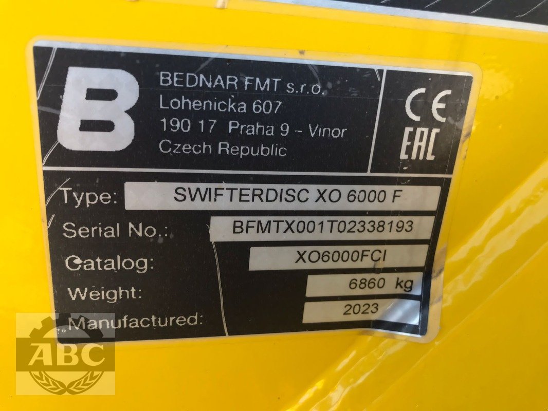 Scheibenegge типа Bednar SWIFTERDISC XO 6000 F, Neumaschine в Langenstein (Фотография 6)