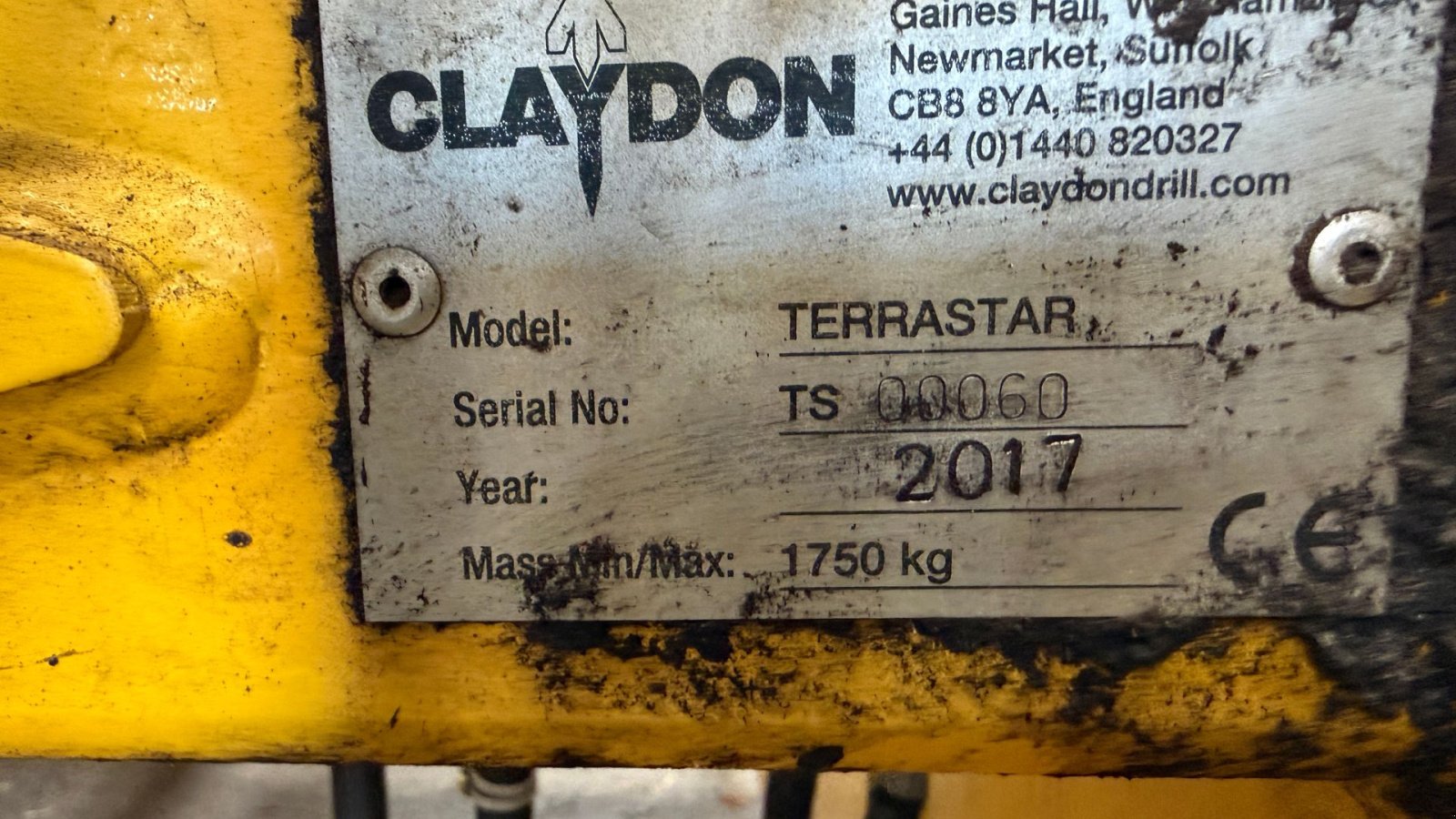 Scheibenegge Türe ait Claydon Terrastar 6.4, Gebrauchtmaschine içinde Brørup (resim 4)