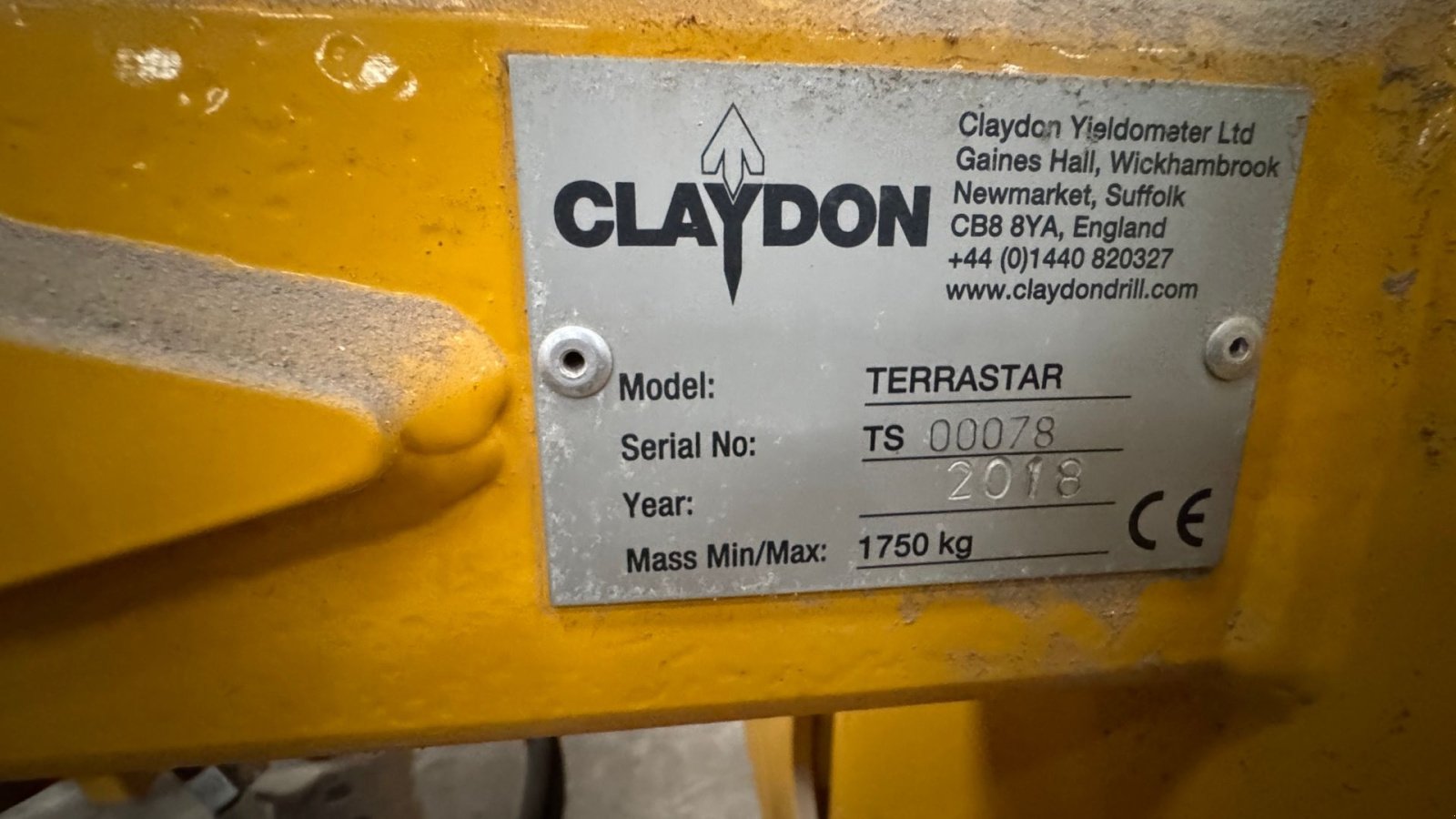 Scheibenegge of the type Claydon Terrastar Terrastar, Gebrauchtmaschine in Nykøbing Falster (Picture 3)