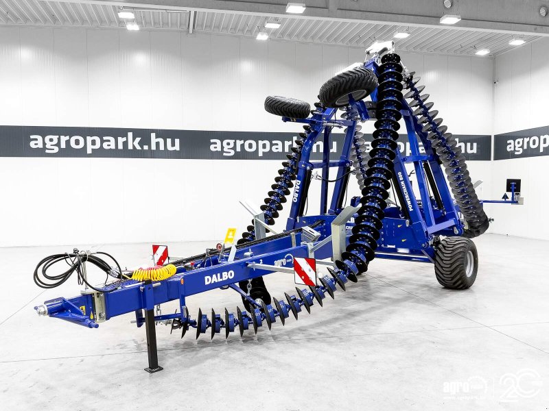 Scheibenegge tip Dalbo PowerChain 800 disc cultivator, 8 m working width, 132 discs, air brake, Made in Denmark, Gebrauchtmaschine in Csengele (Poză 1)