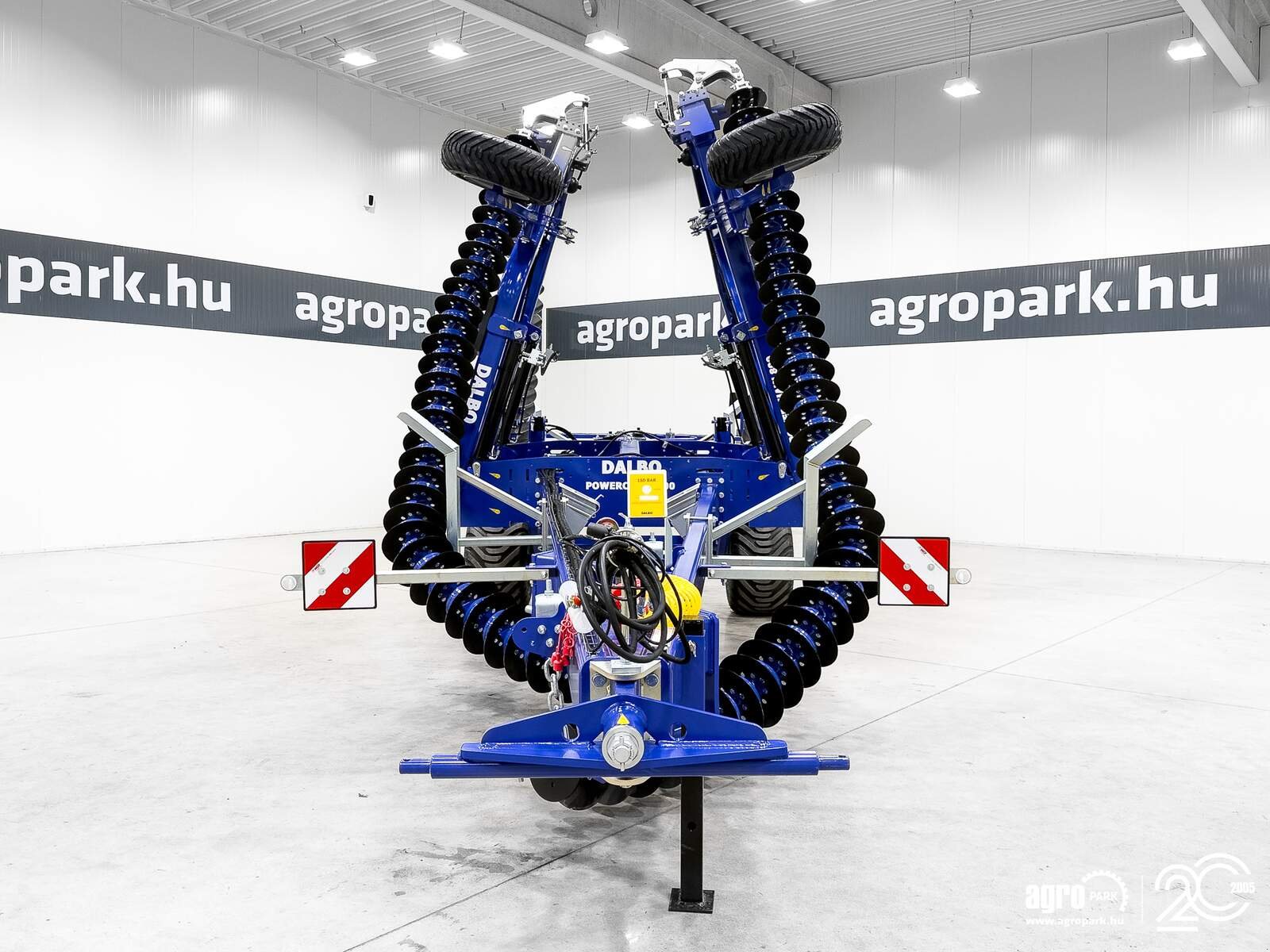 Scheibenegge tip Dalbo PowerChain 800 disc cultivator, 8 m working width, 132 discs, air brake, Made in Denmark, Gebrauchtmaschine in Csengele (Poză 7)