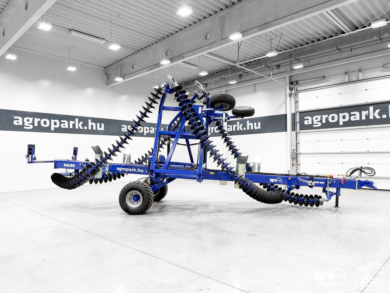 Scheibenegge tip Dalbo PowerChain 800 disc cultivator, 8 m working width, 132 discs, air brake, Made in Denmark, Gebrauchtmaschine in Csengele (Poză 8)