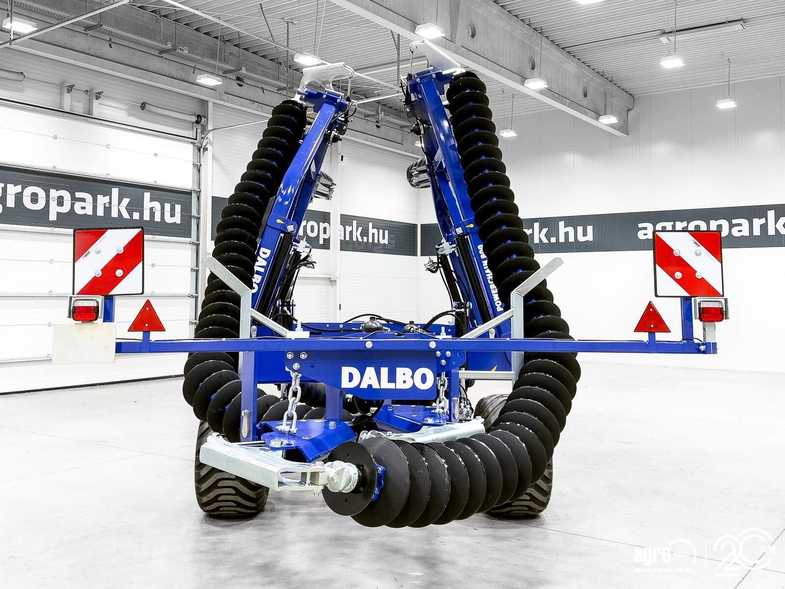 Scheibenegge tip Dalbo PowerChain 800 disc cultivator, 8 m working width, 132 discs, air brake, Made in Denmark, Gebrauchtmaschine in Csengele (Poză 9)