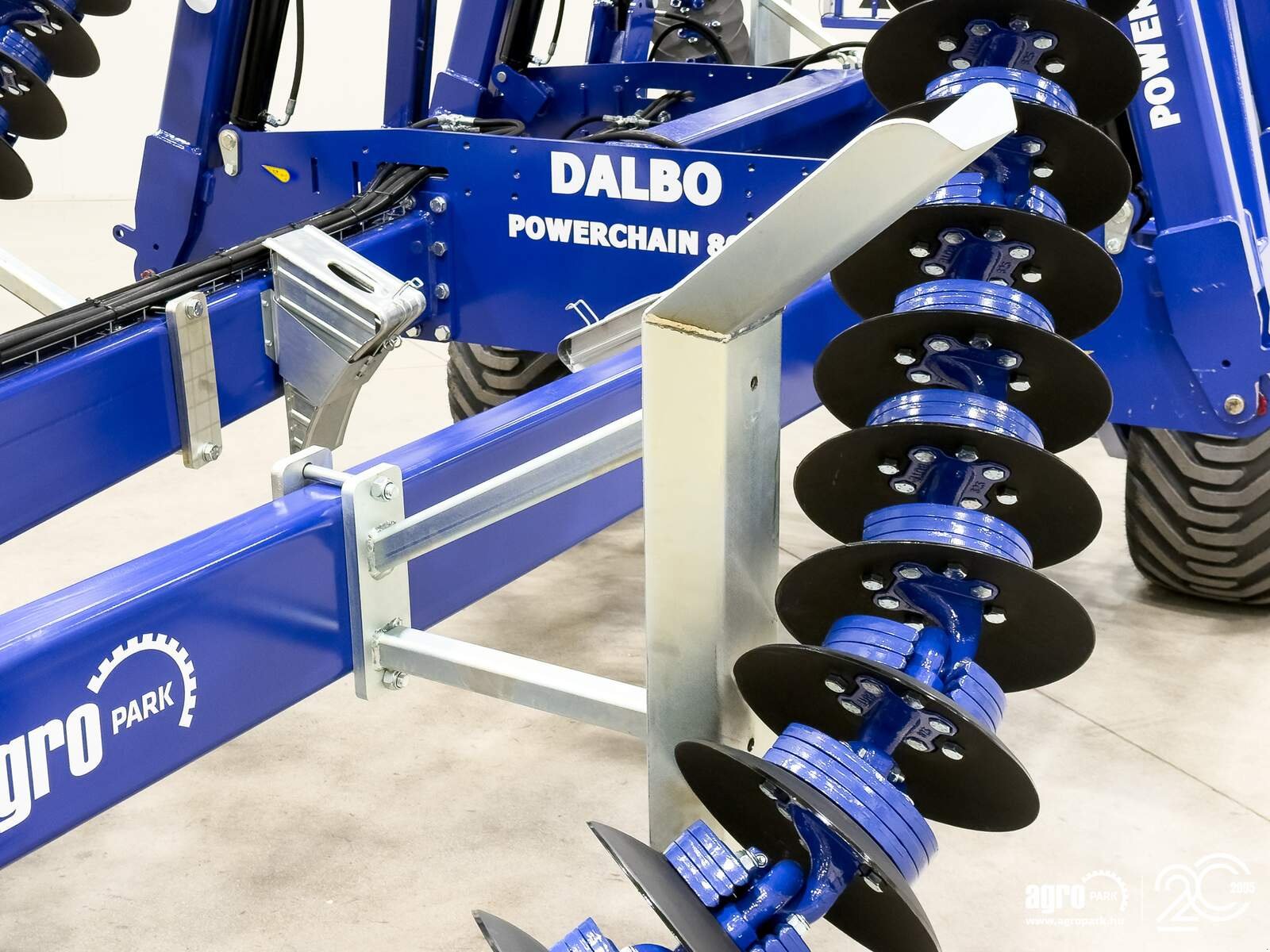 Scheibenegge tip Dalbo PowerChain 800 disc cultivator, 8 m working width, 132 discs, air brake, Made in Denmark, Gebrauchtmaschine in Csengele (Poză 20)